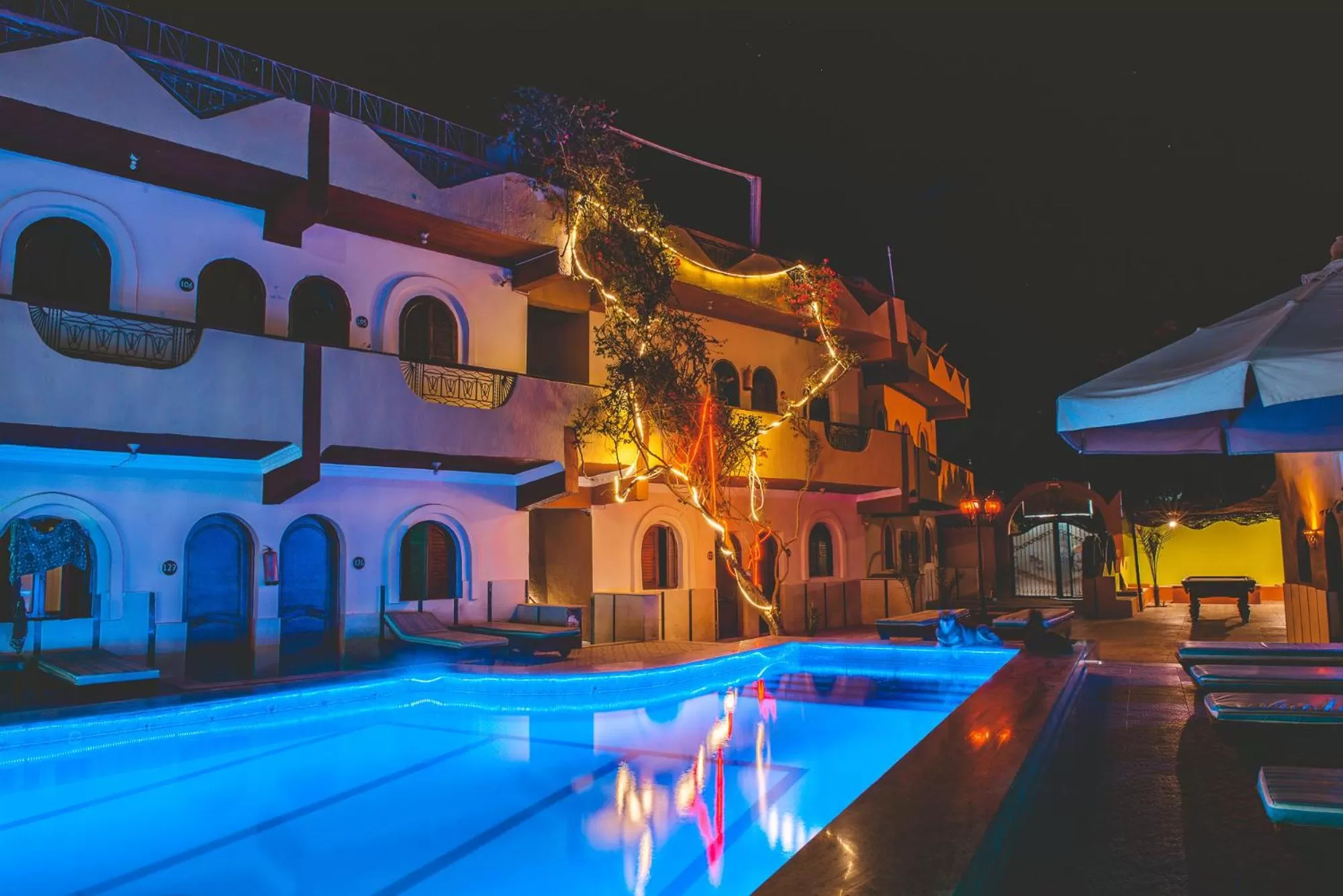 Swimming pool in Dahab Plaza Hotel