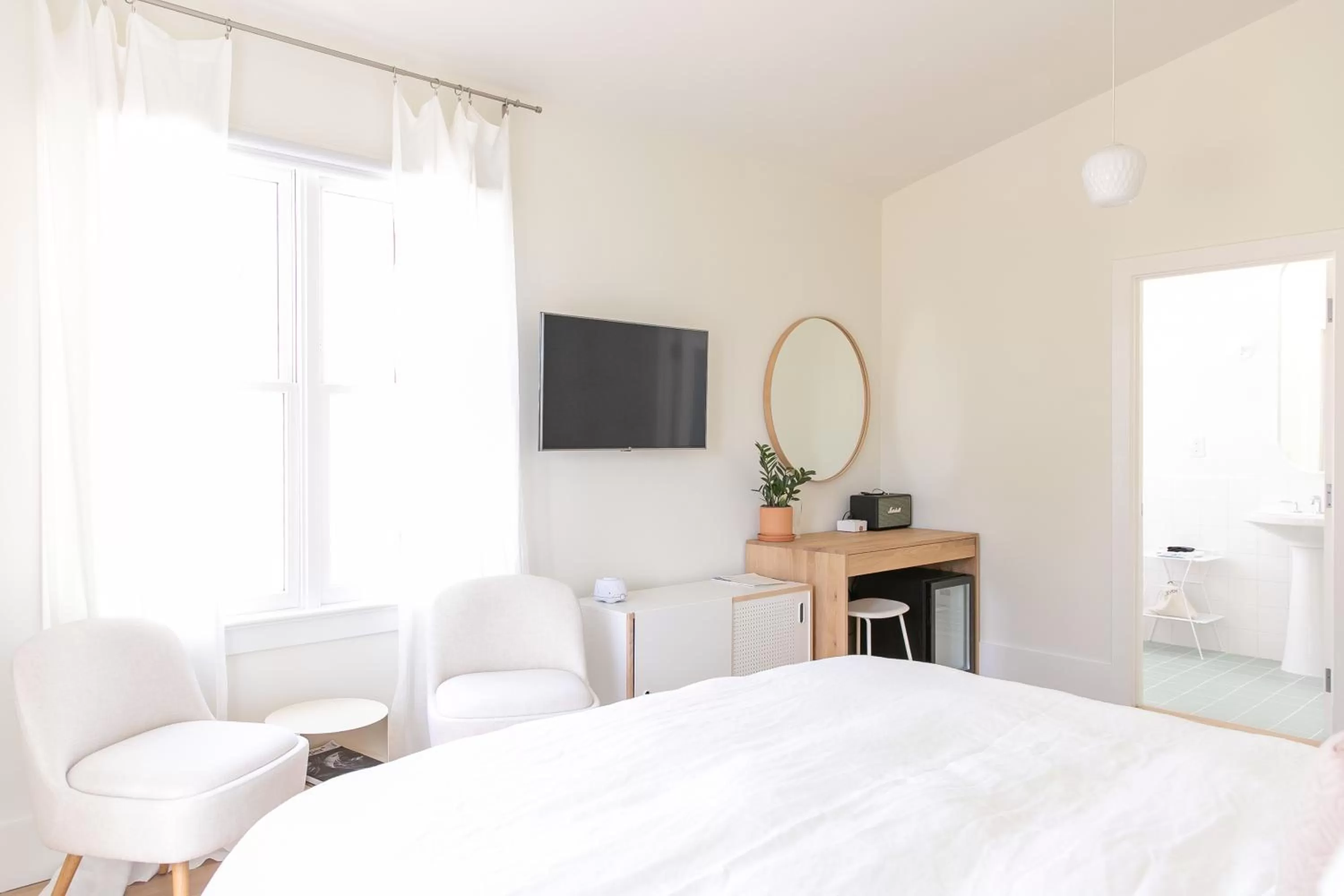 TV/Entertainment Center in Guest House Raleigh