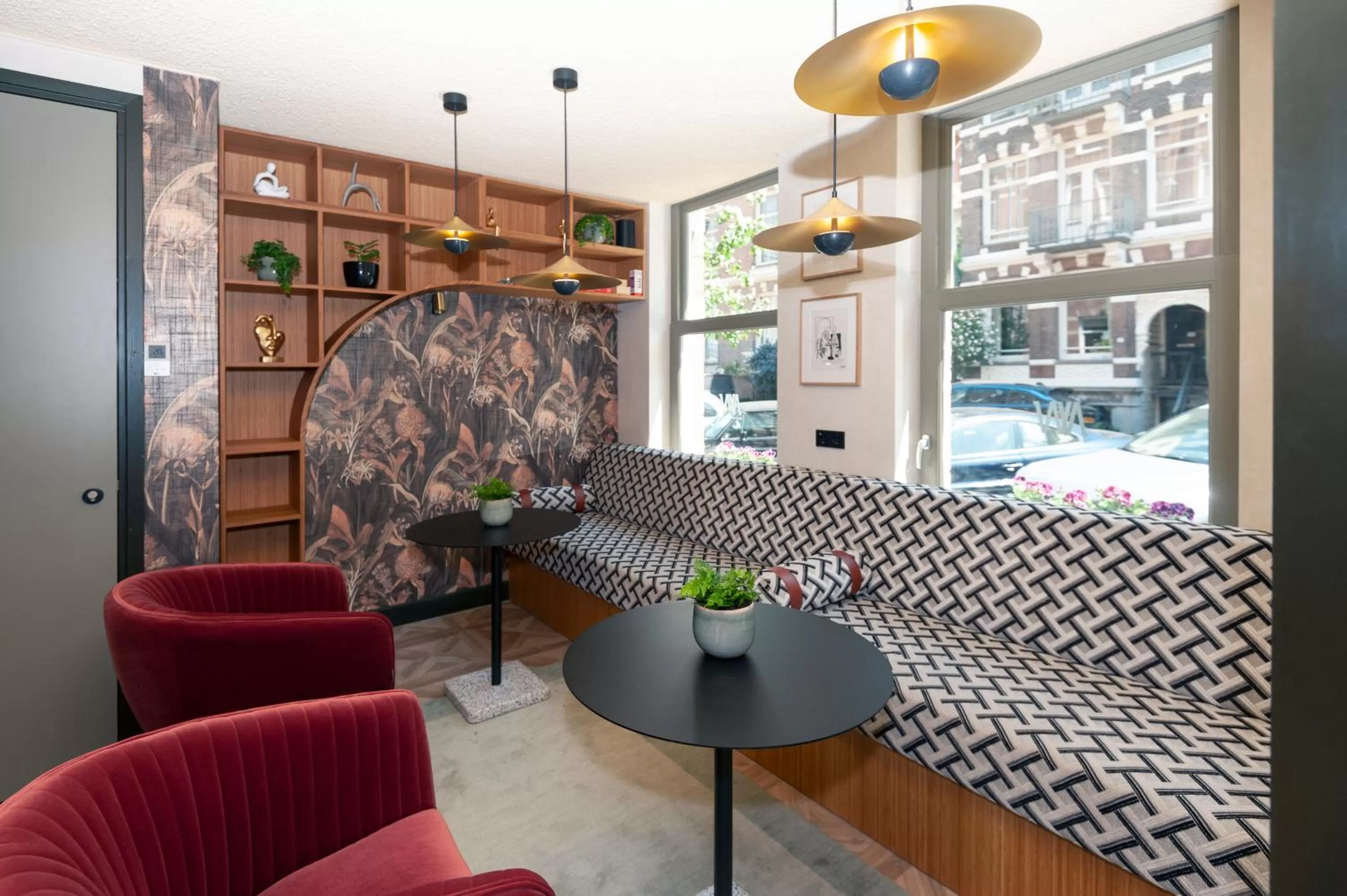 Lobby or reception in Hotel Nicolaas Witsen