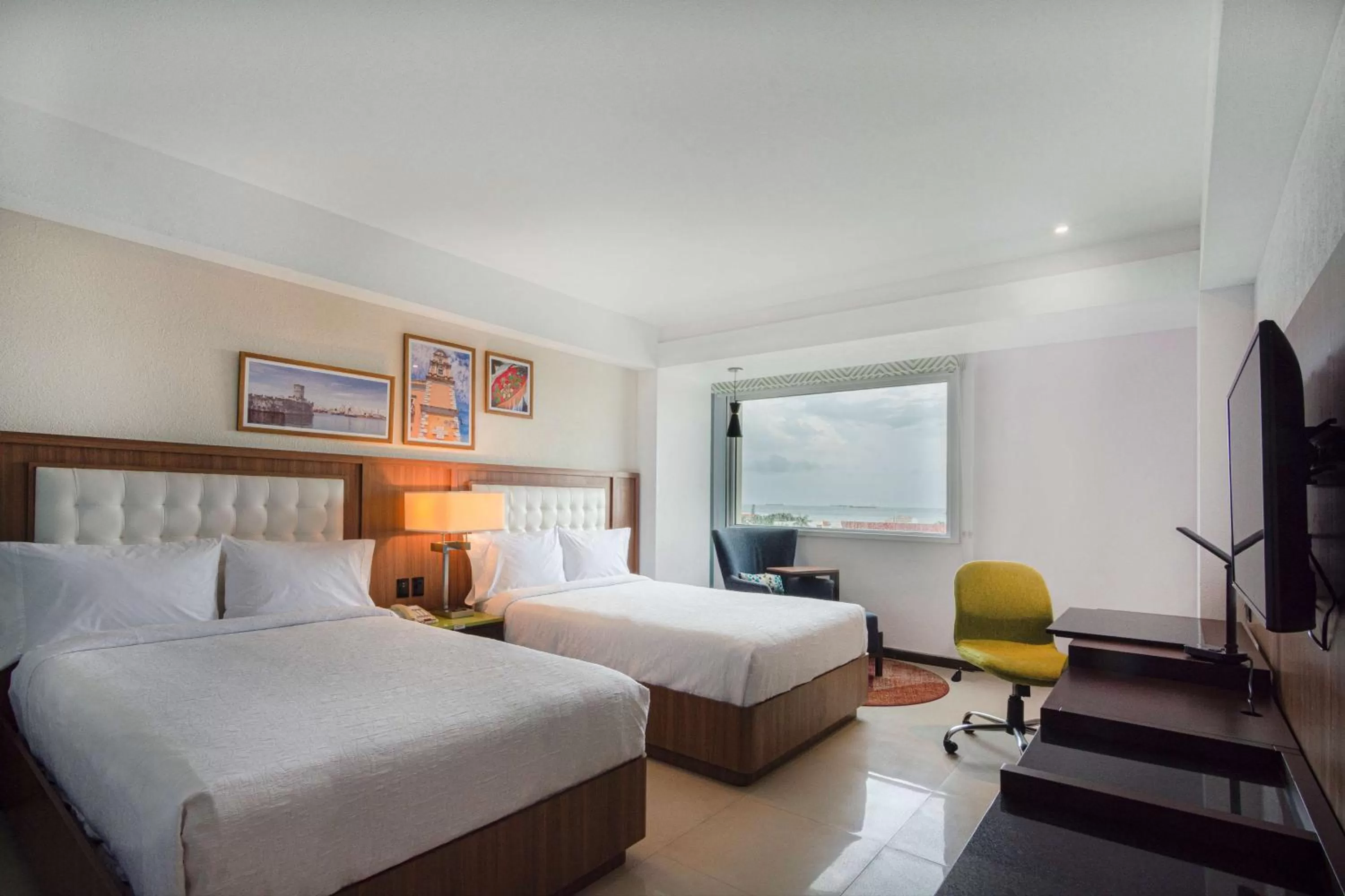 Bed in Hampton by Hilton Veracruz Boca Del Rio