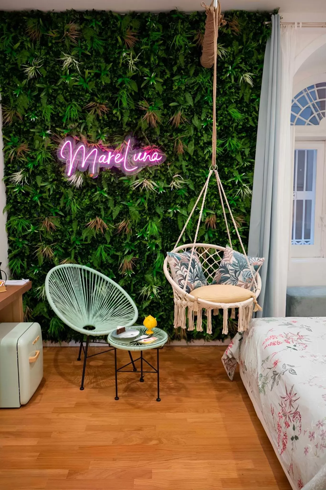 Seating area in MareLuna Rooms