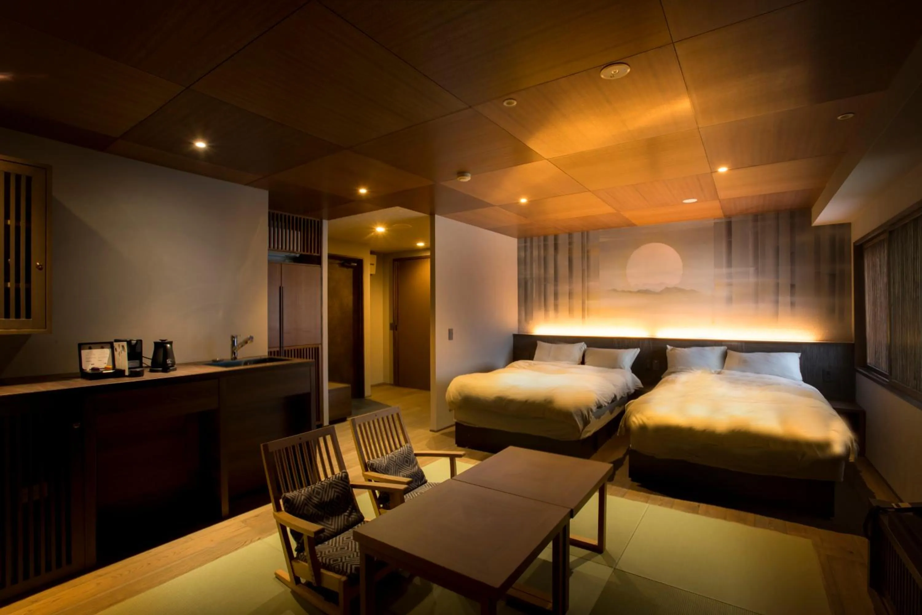 Photo of the whole room, Bed in Sakaeya