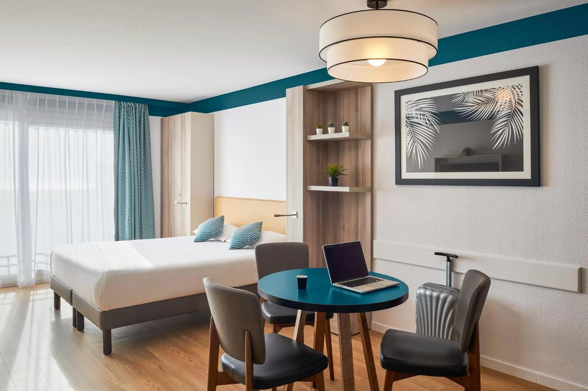 Bedroom, Bed in Aparthotel Adagio Monaco Palais Joséphine