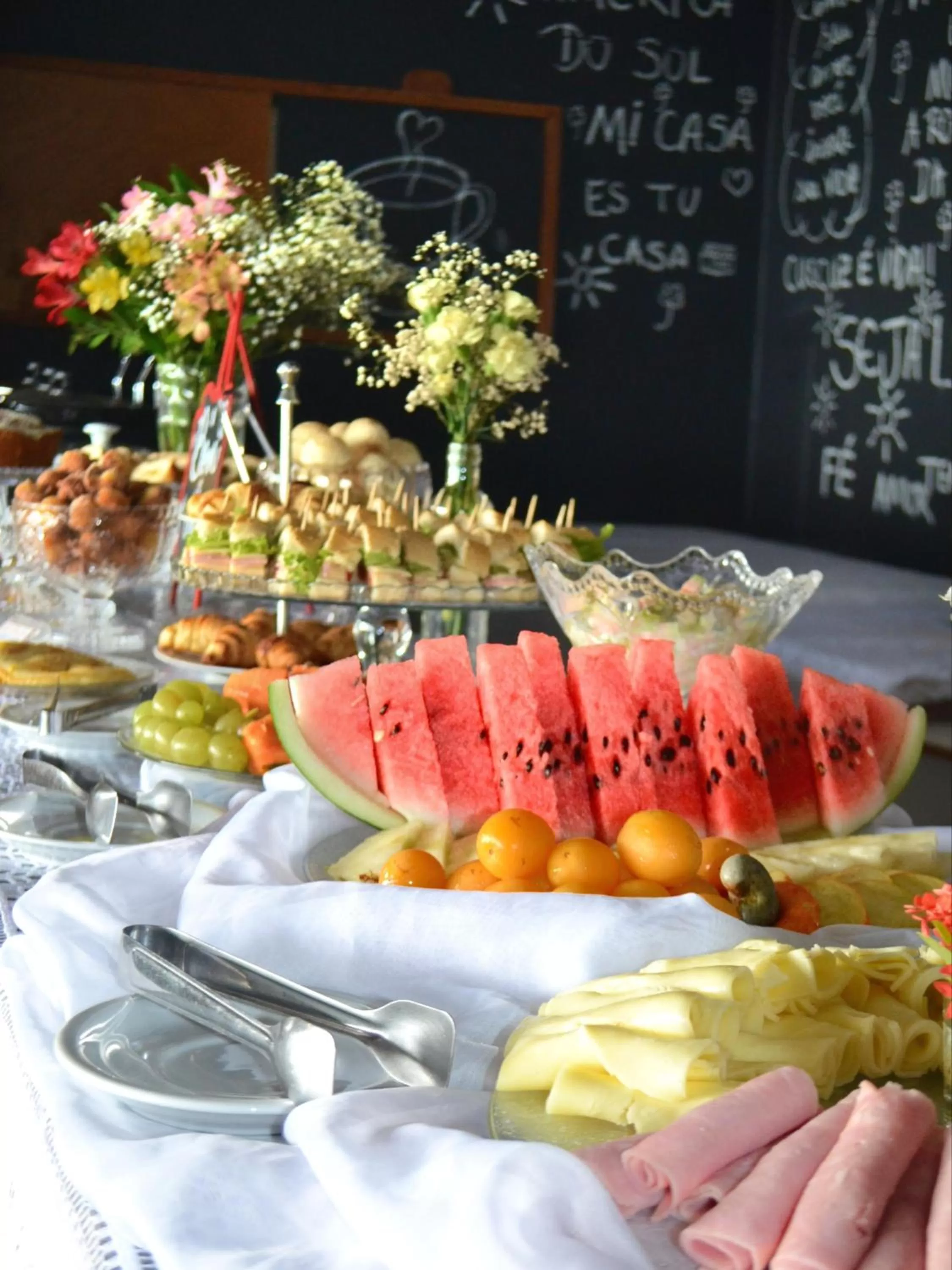 Food and drinks in Pousada America do Sol