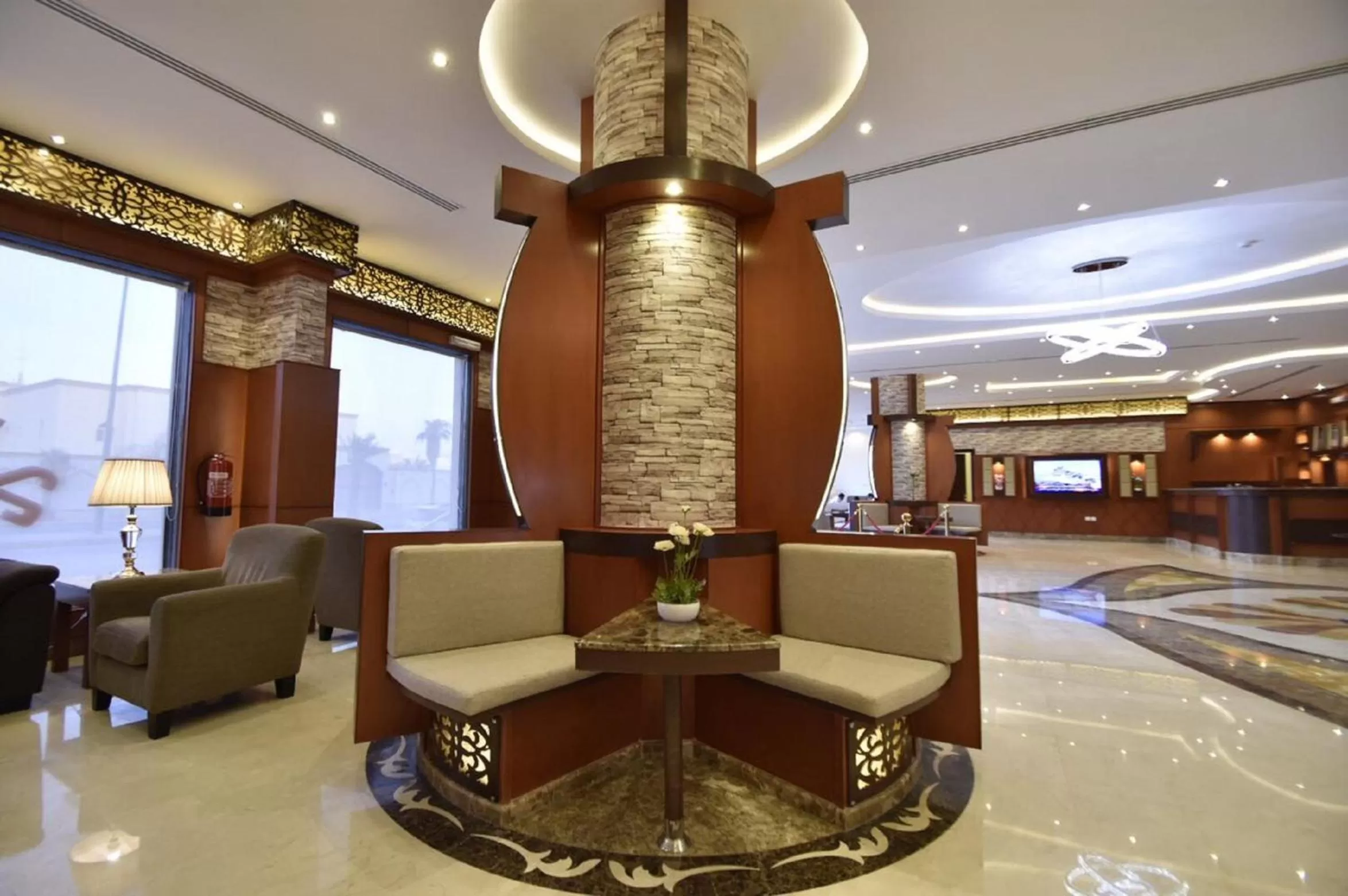 On site, Lobby/Reception in Abat Suites