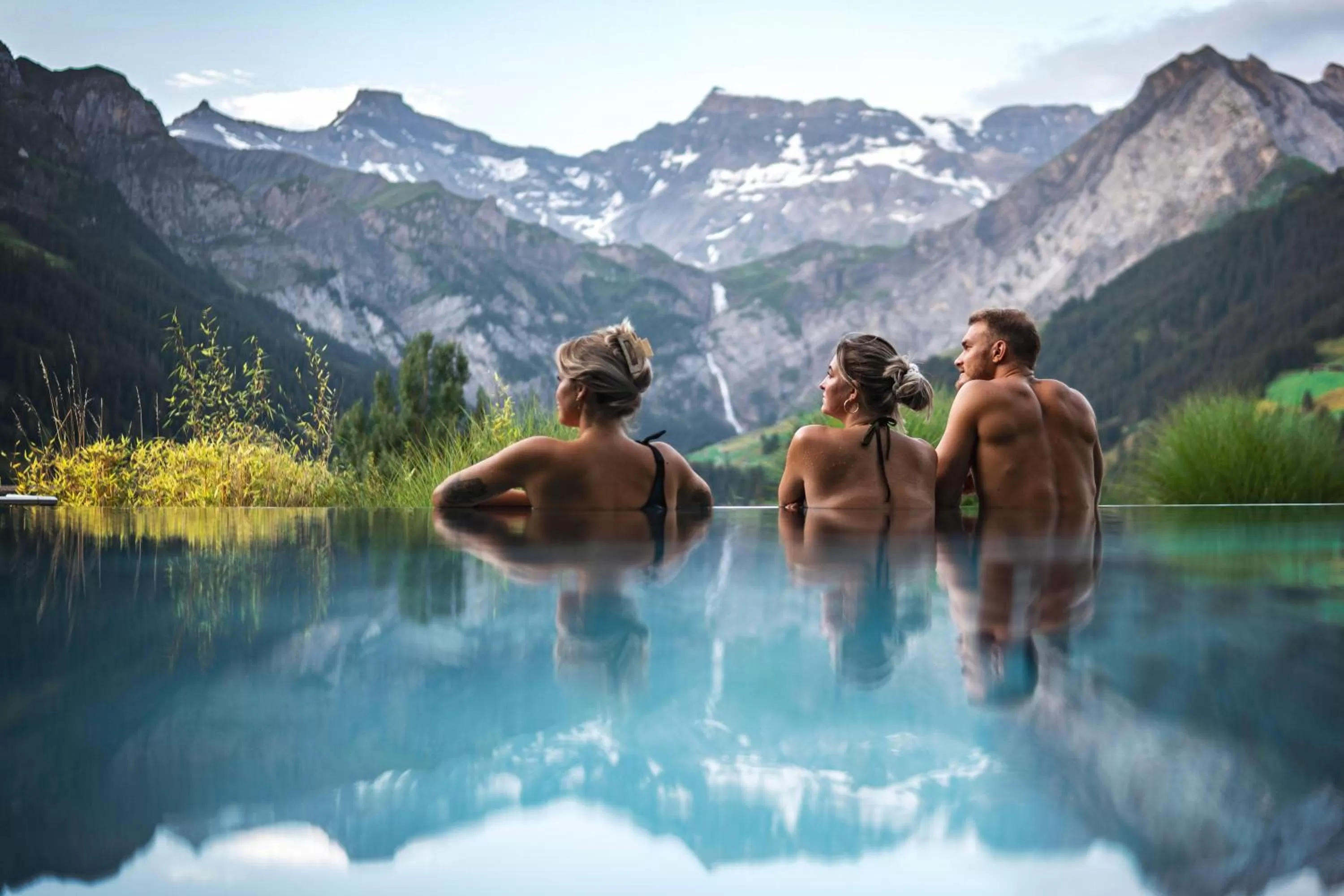 Swimming pool in The Cambrian