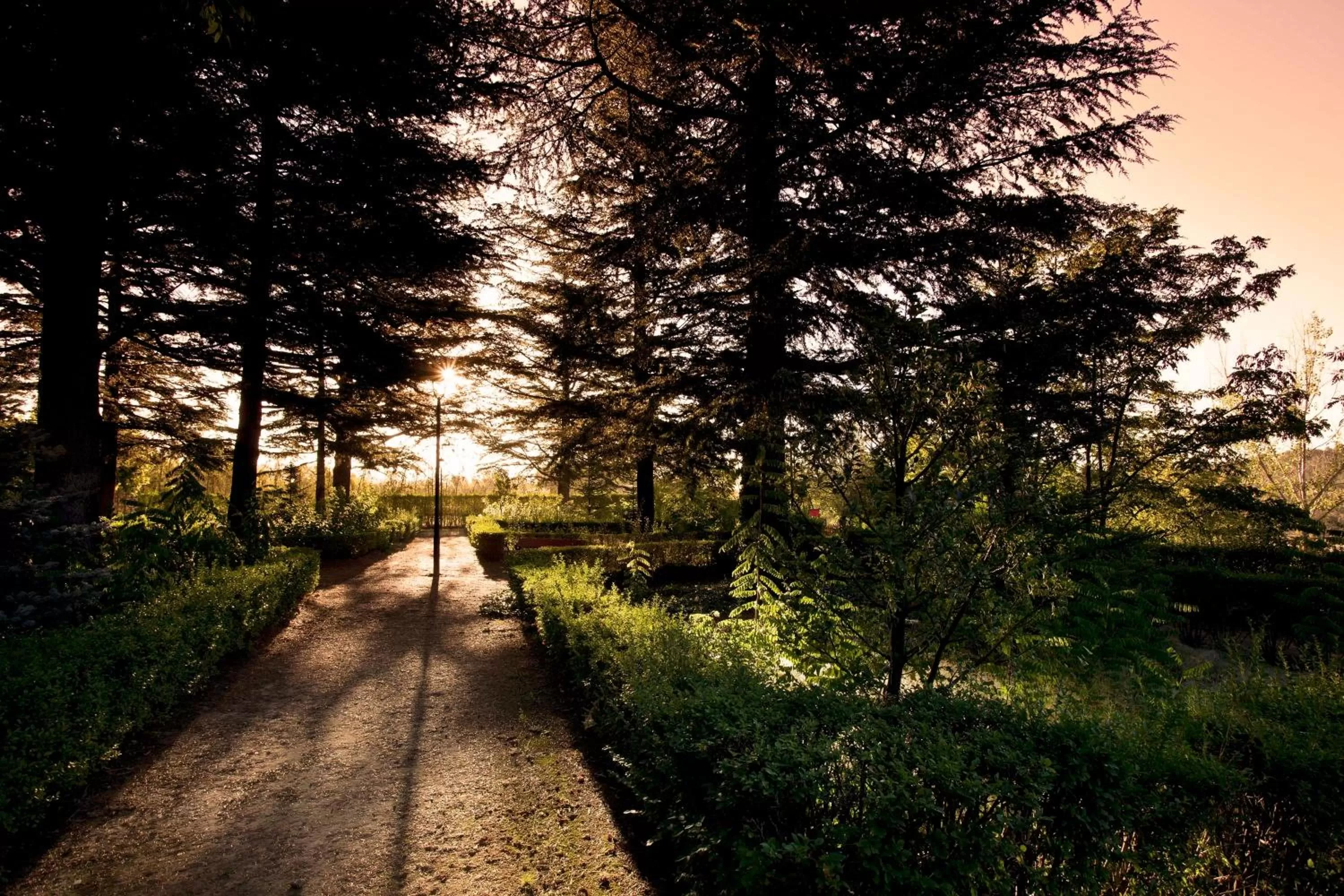Garden in Parador de Teruel