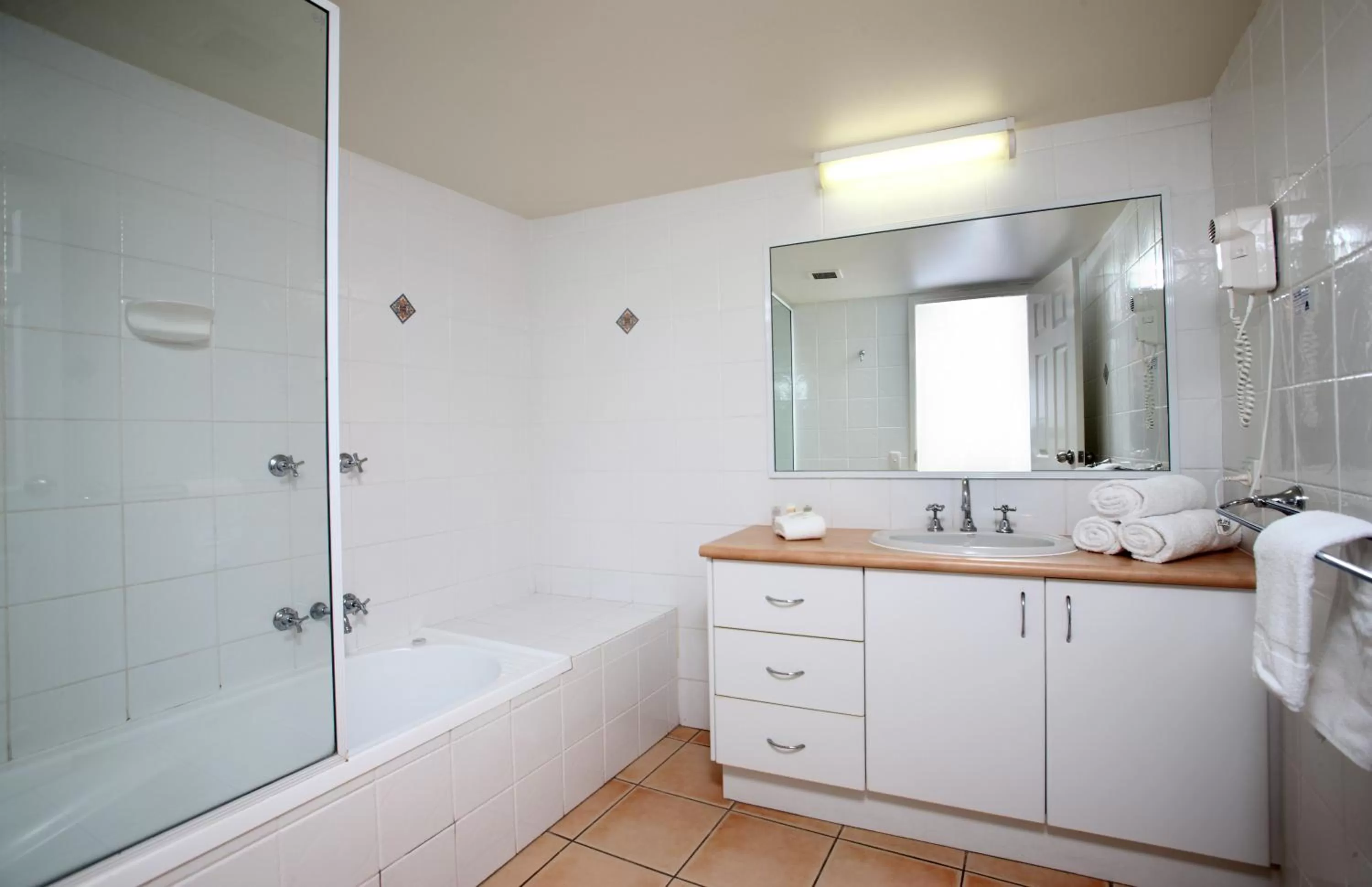 Shower in Gemini Resort