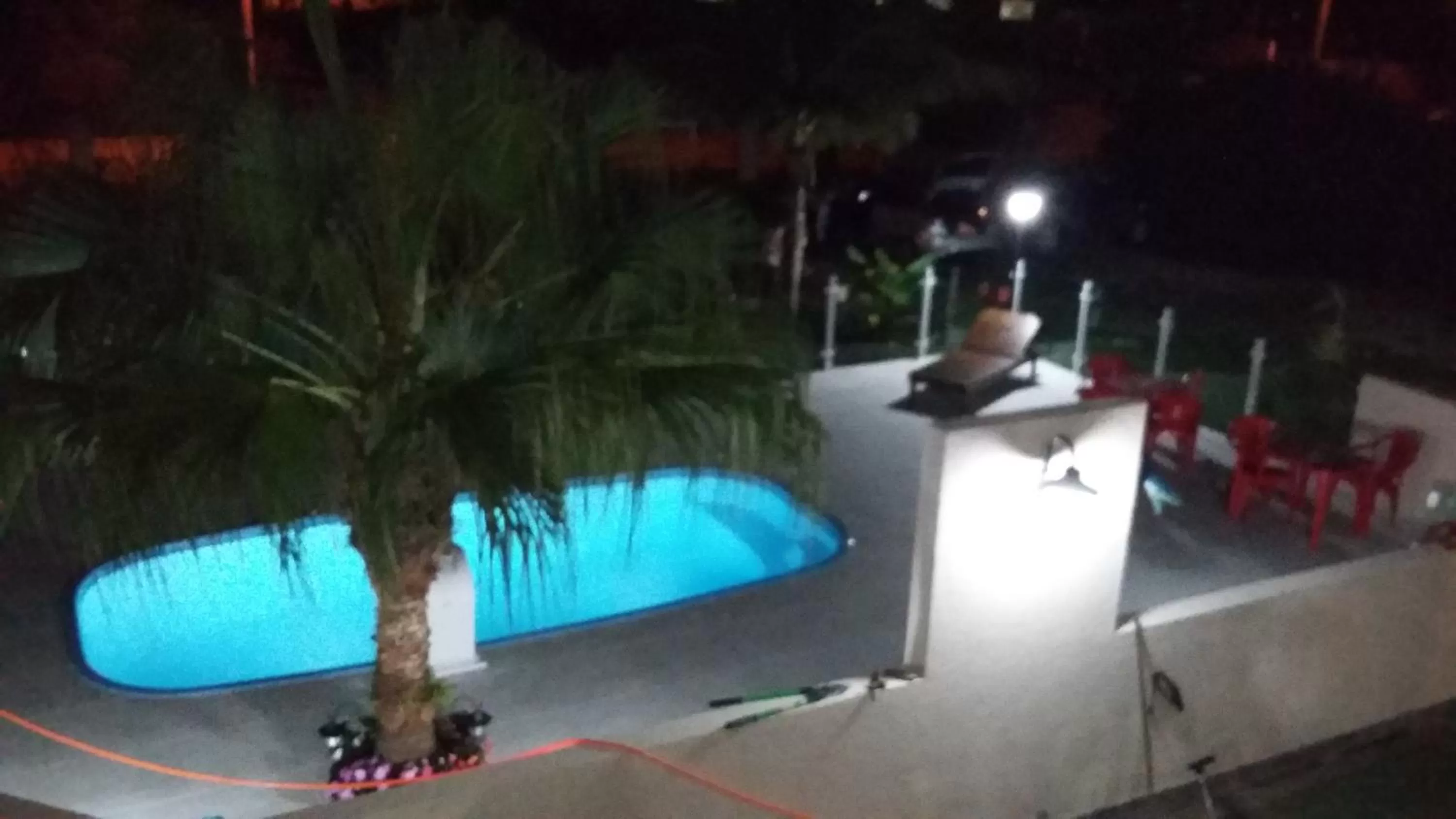 Pool View in Pousada Santa Genoveva campeche