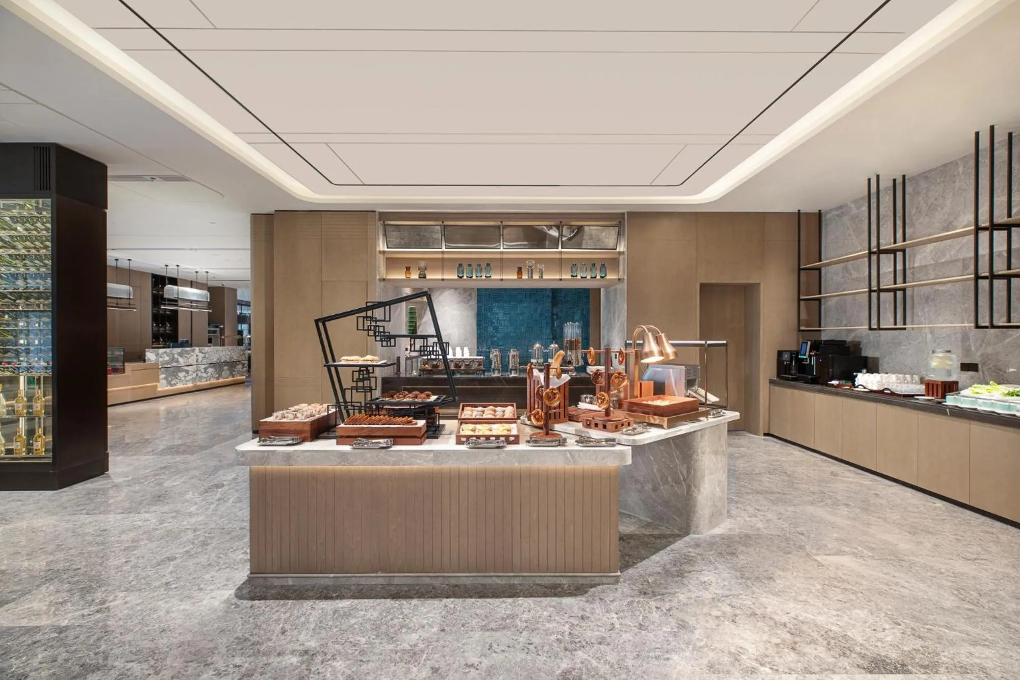 Breakfast in Crowne Plaza Shanghai Jinxiu by IHG