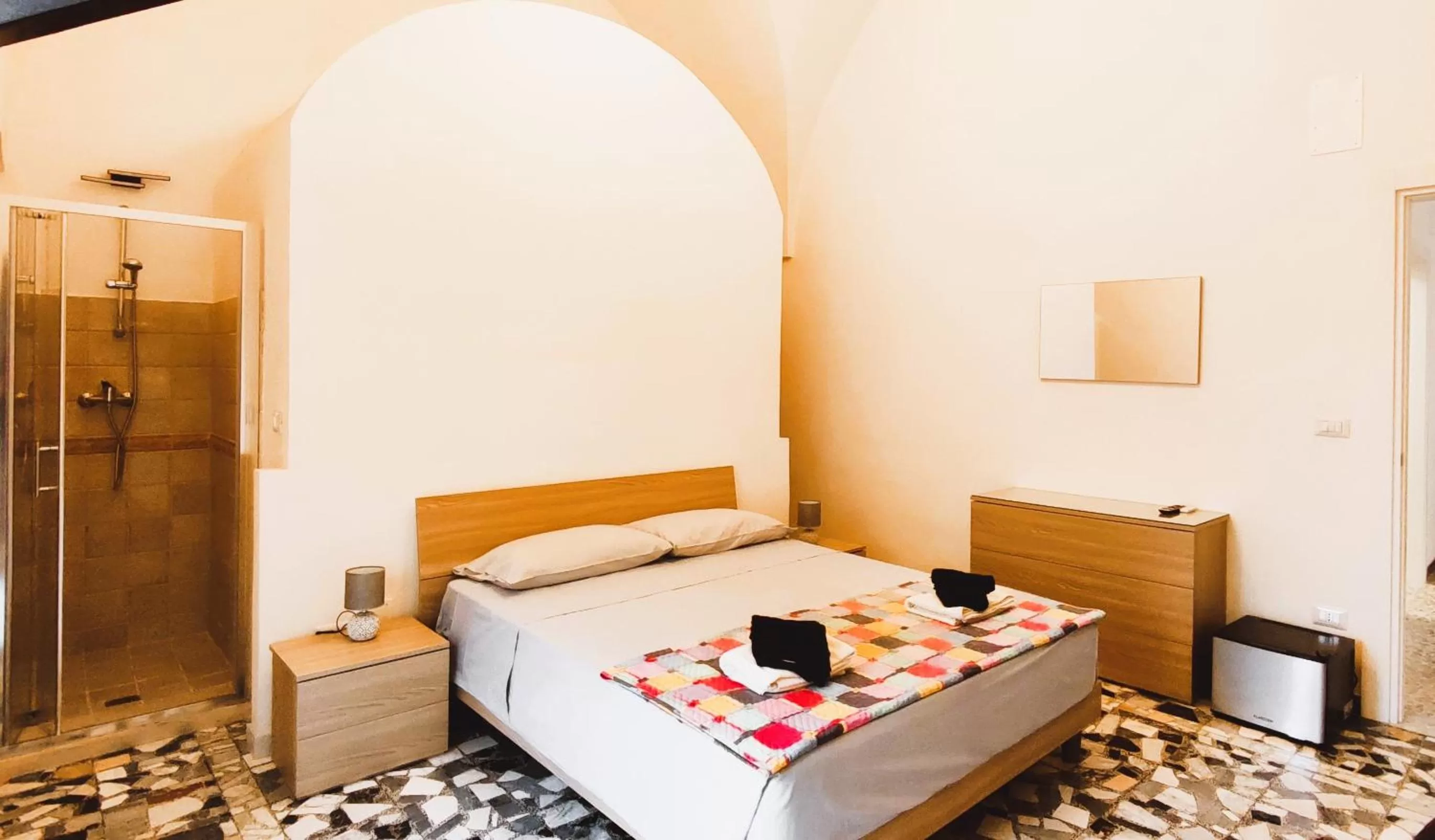 Bed in TEMPLARI SUITE - B&B Mesagne