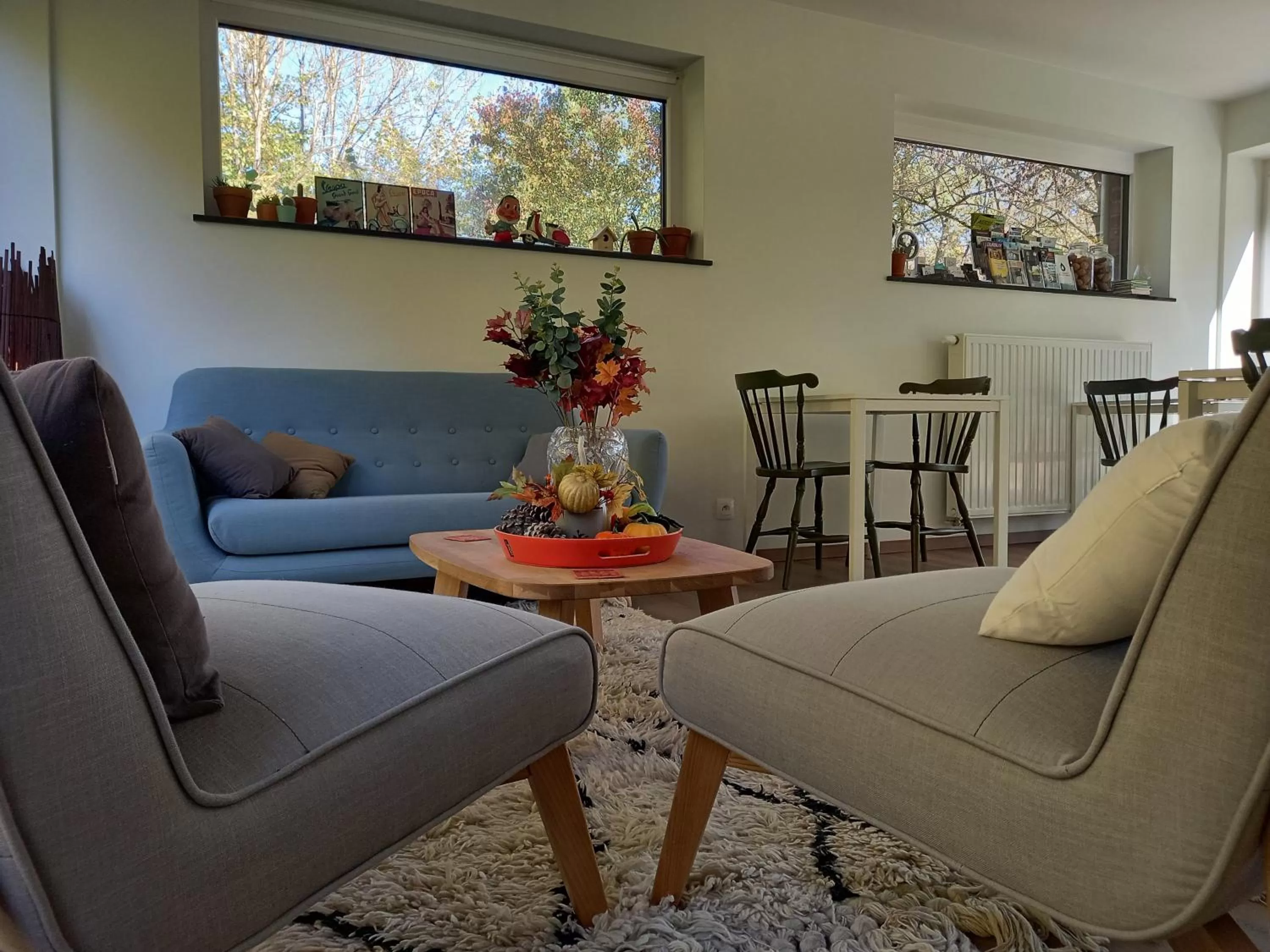 Living room in B&B Les Lits de Nohaipré