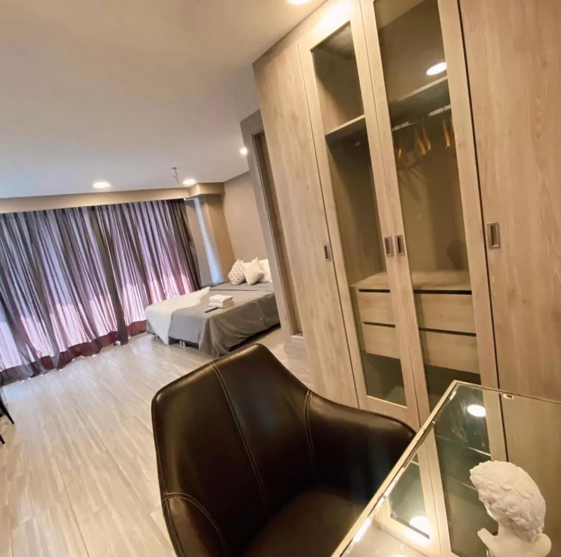 Seating Area in Bahia 79 Apartasuites Cerca al Centro