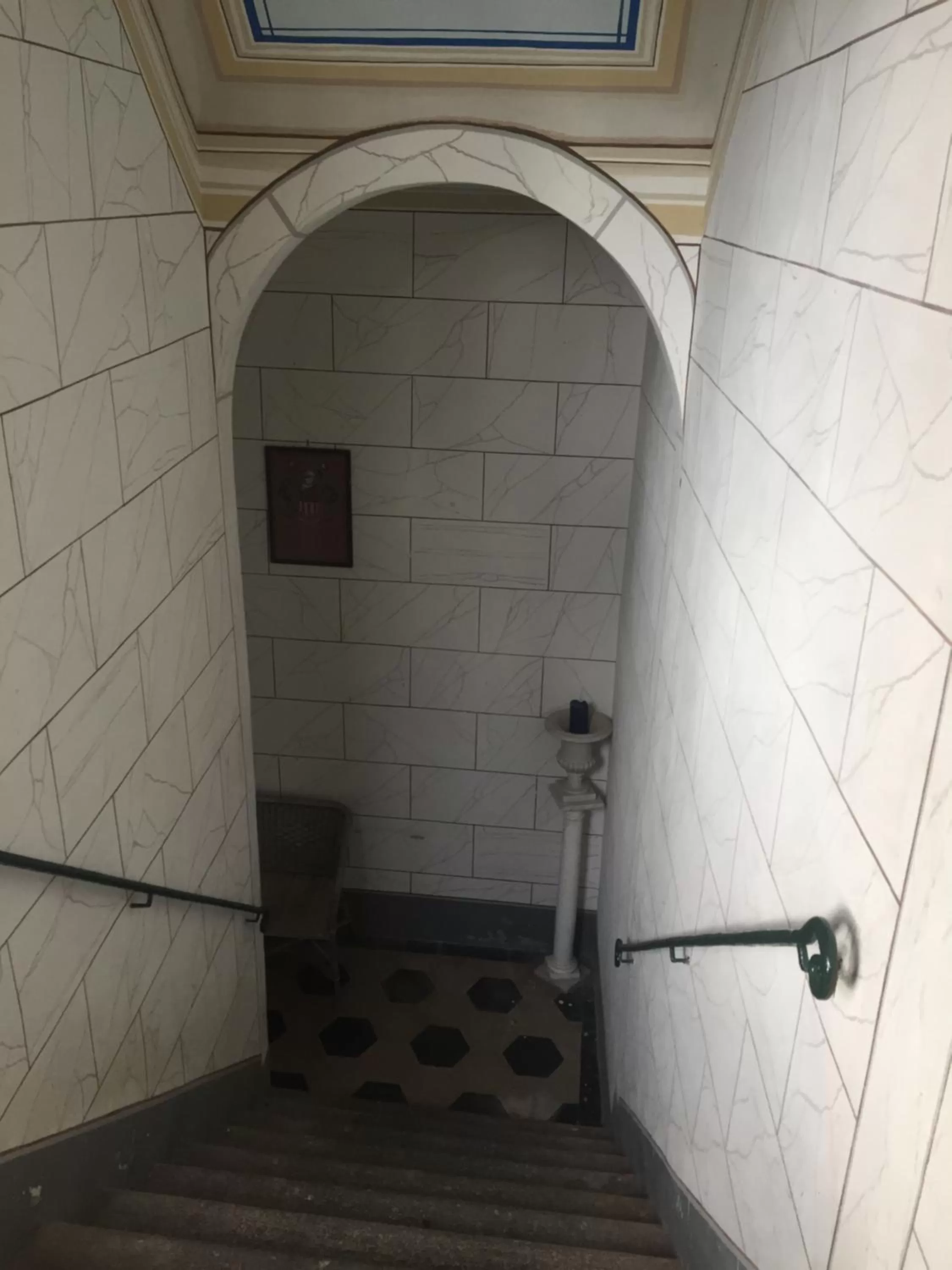 Decorative detail in Villa Eugenia