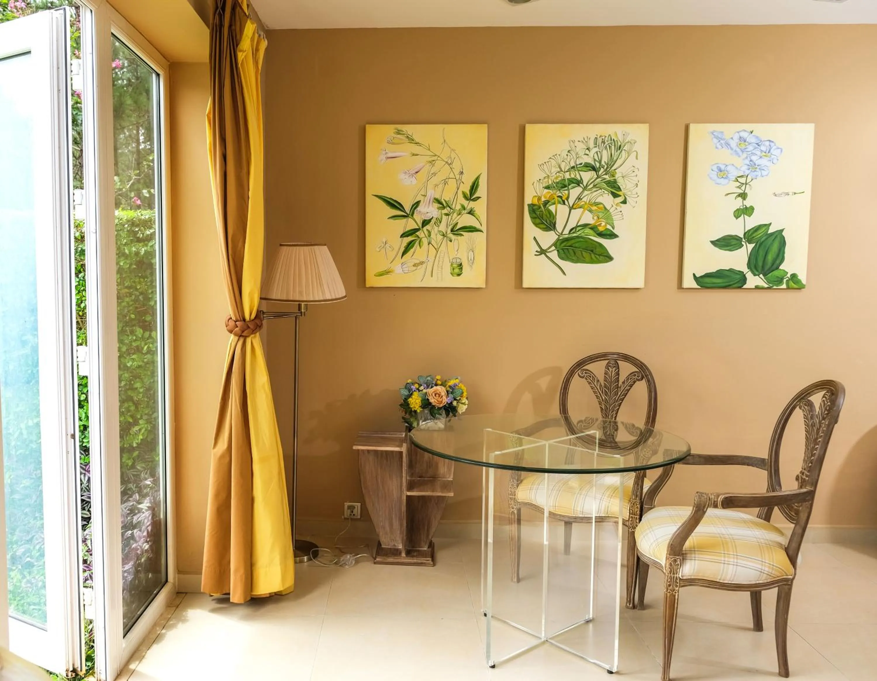 Seating area in Binh An Village Resort