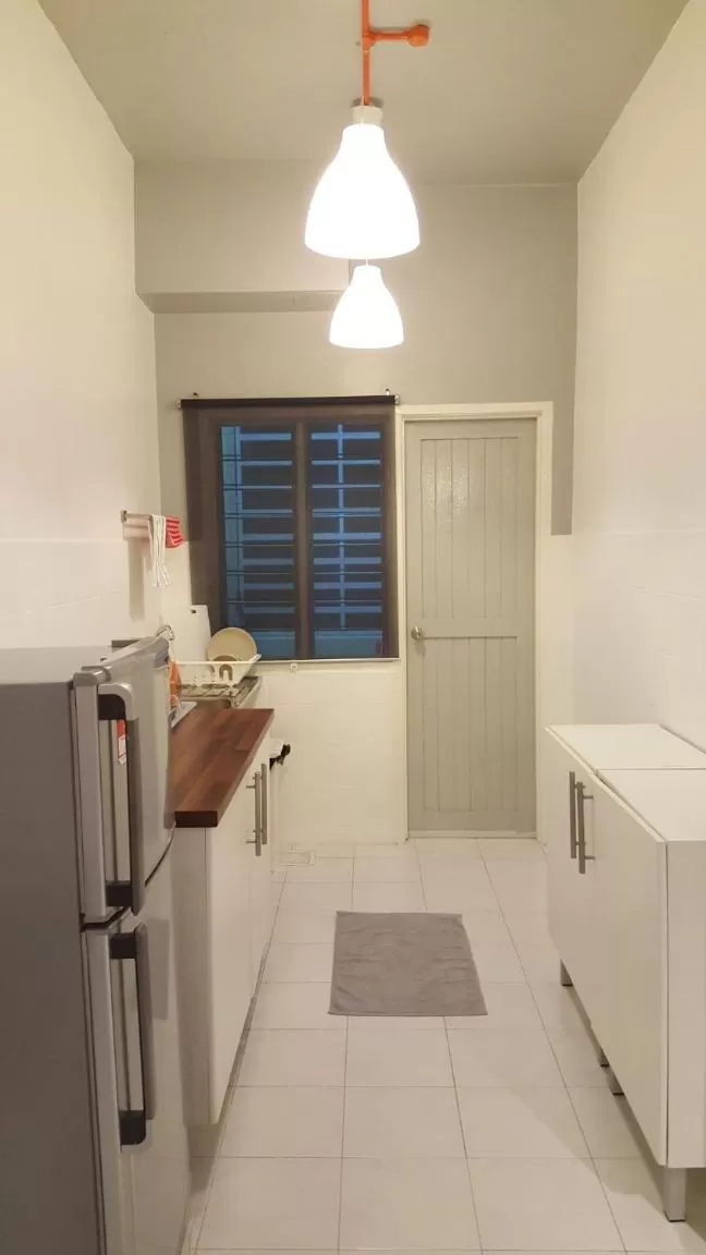 Kitchen or kitchenette in Tulip Hotel