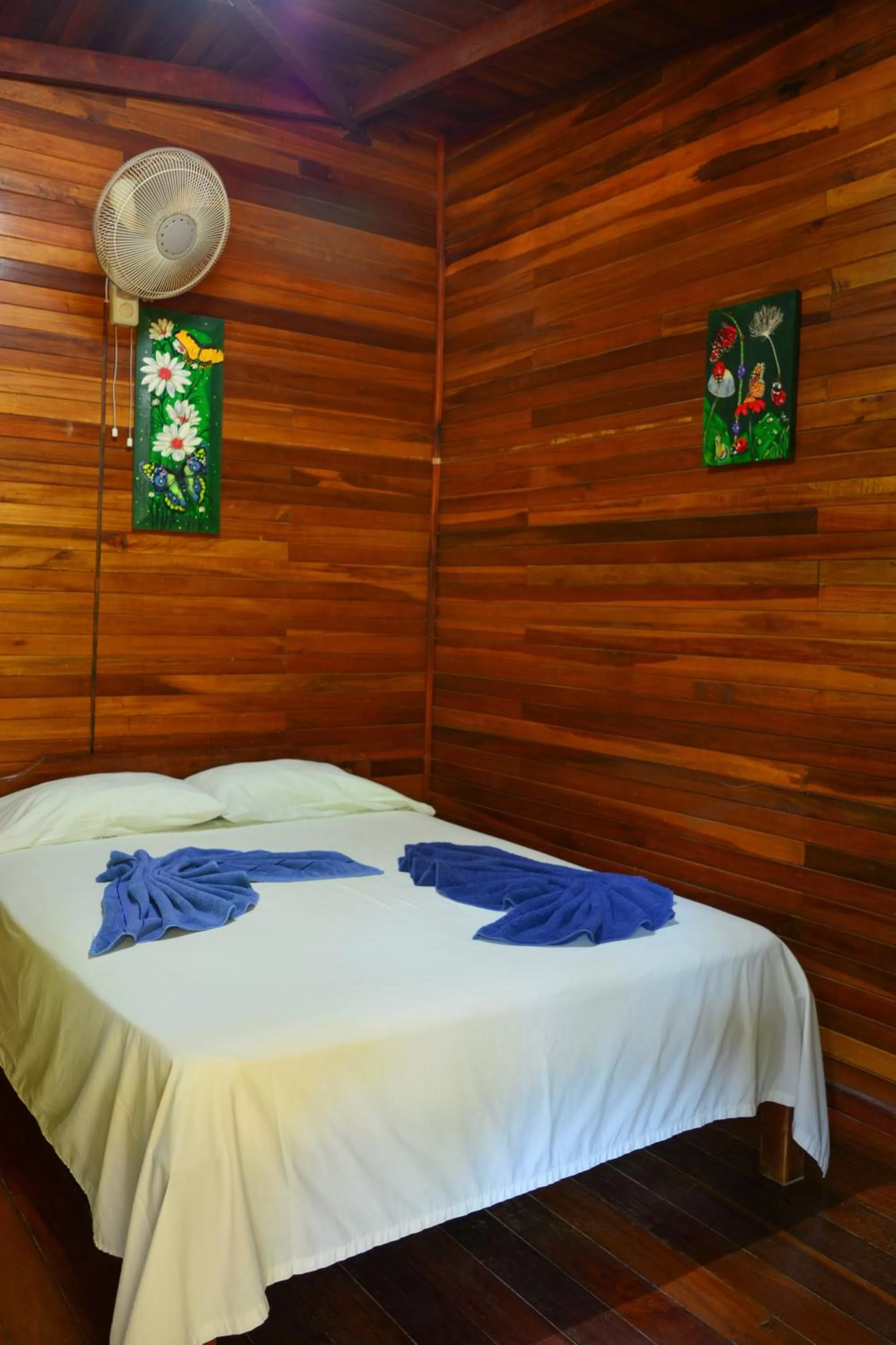 Bed in Hotel La Cascada