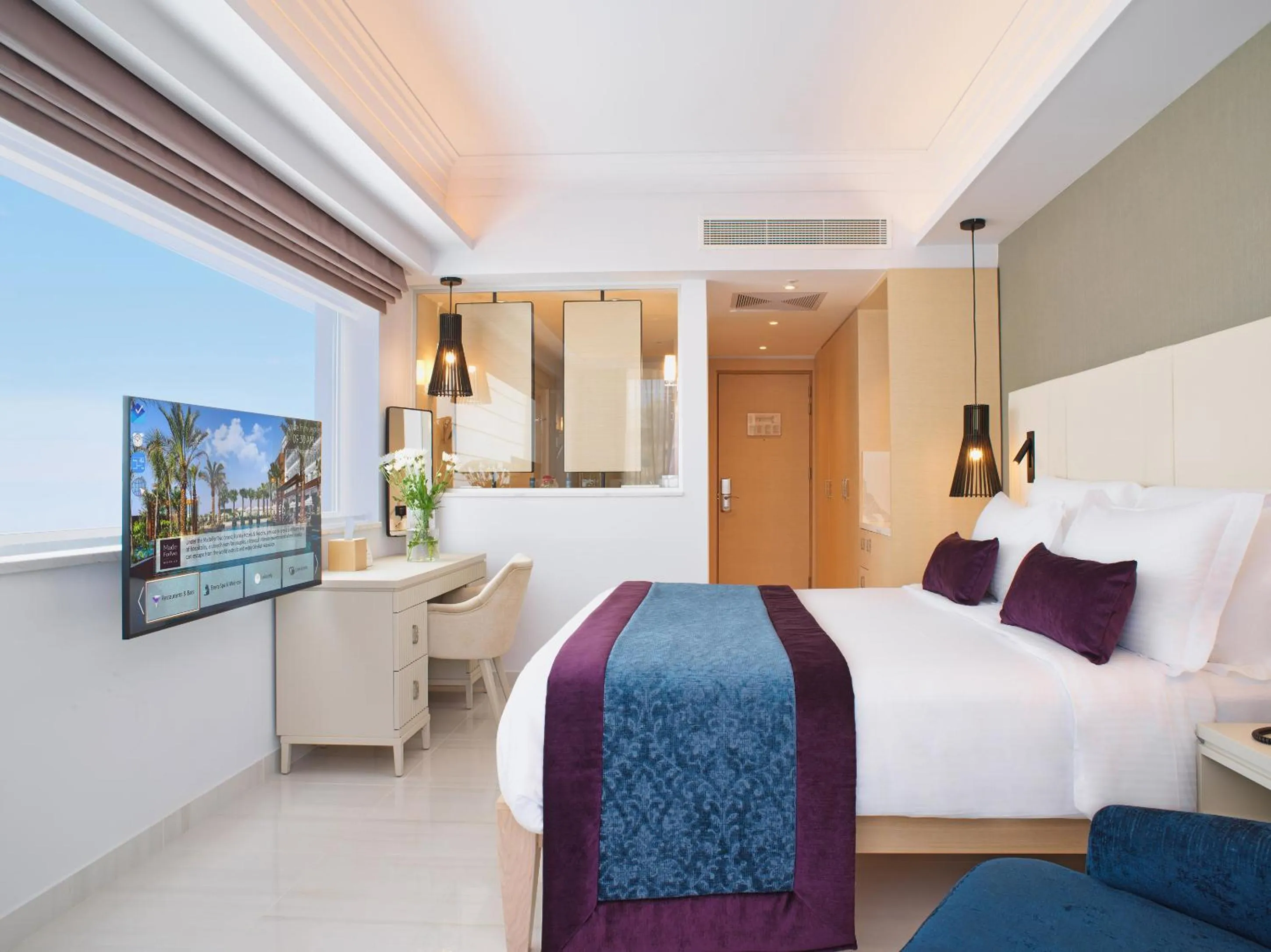 Bedroom, Bed in Amanti, MadeForTwo Hotels - Ayia Napa