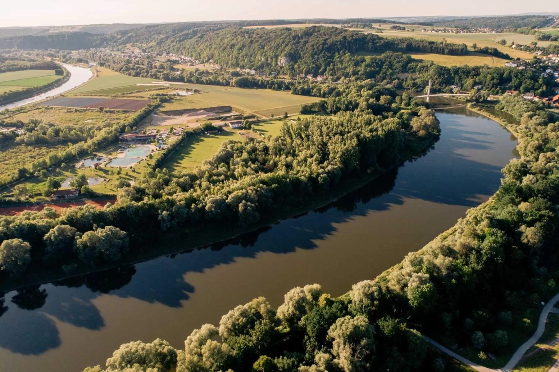 Natural landscape, Bird's-eye View in Hotel Park Cafe Reichl