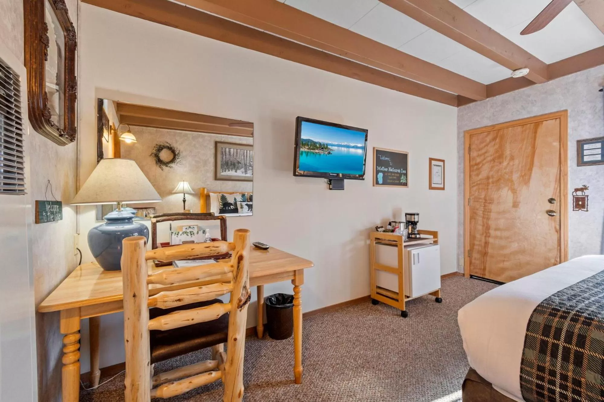 Bed in Mother Nature's Inn