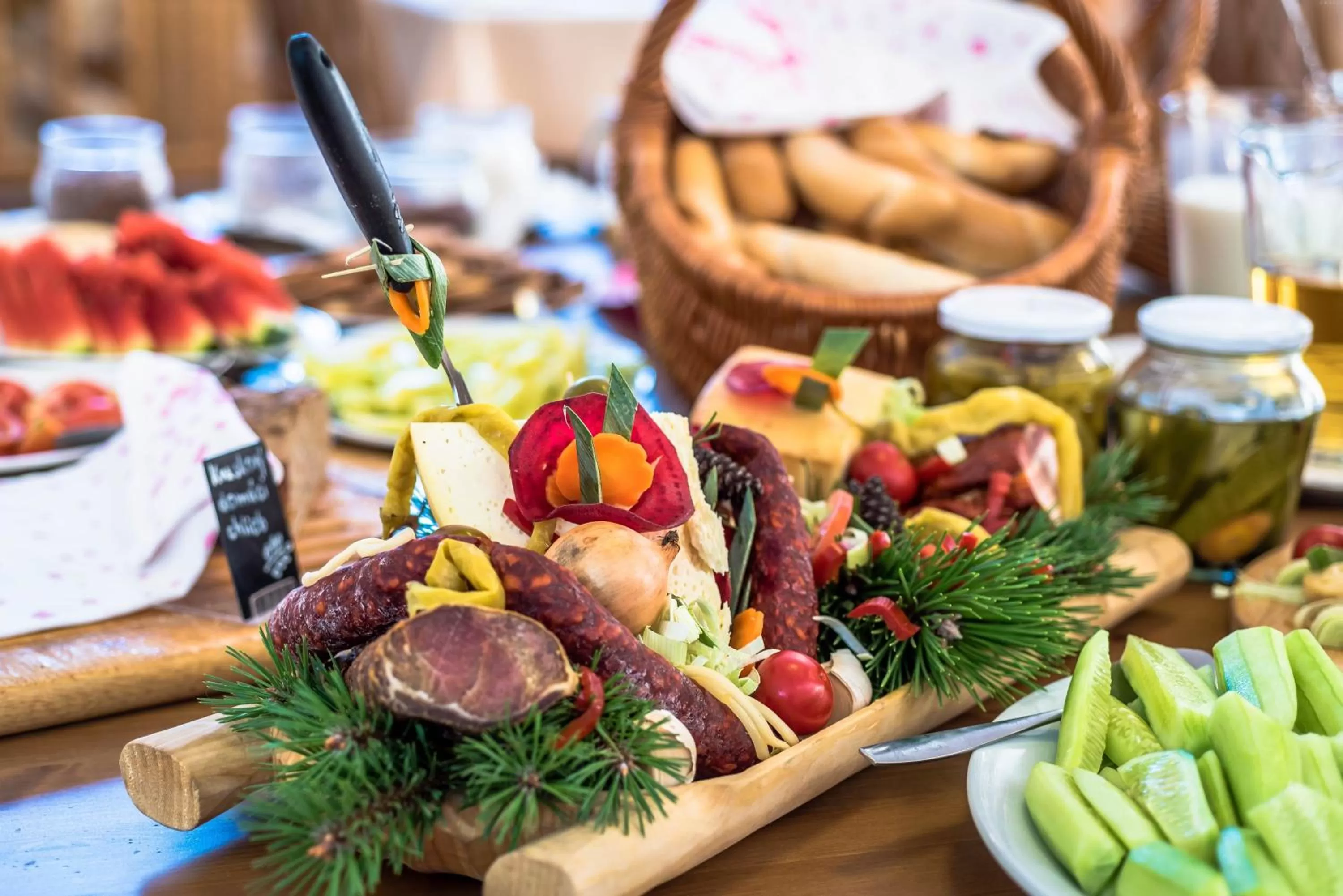 Breakfast in Hotel Villa Siesta
