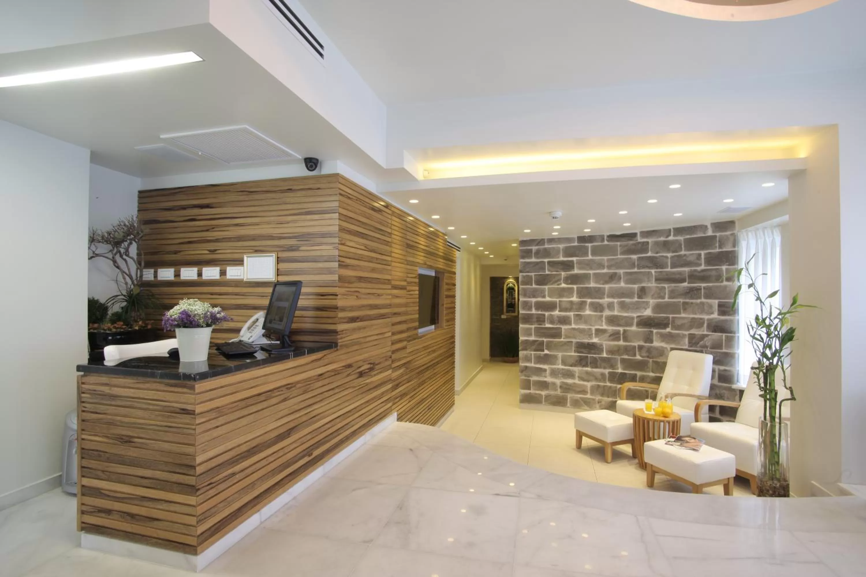 Lobby or reception in Bell Boutique and Spa Hotel