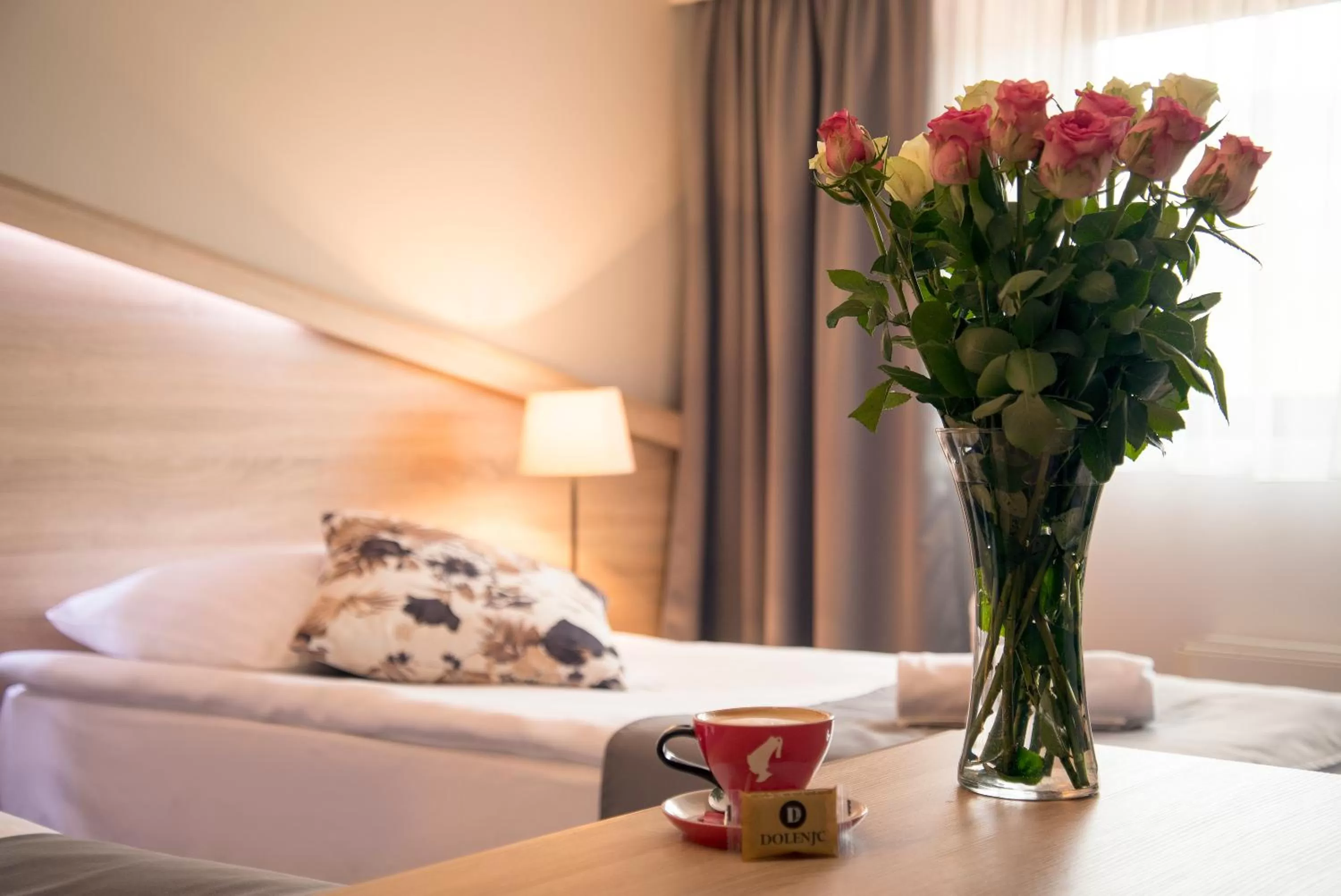 Bed in Hotel Dolenjc