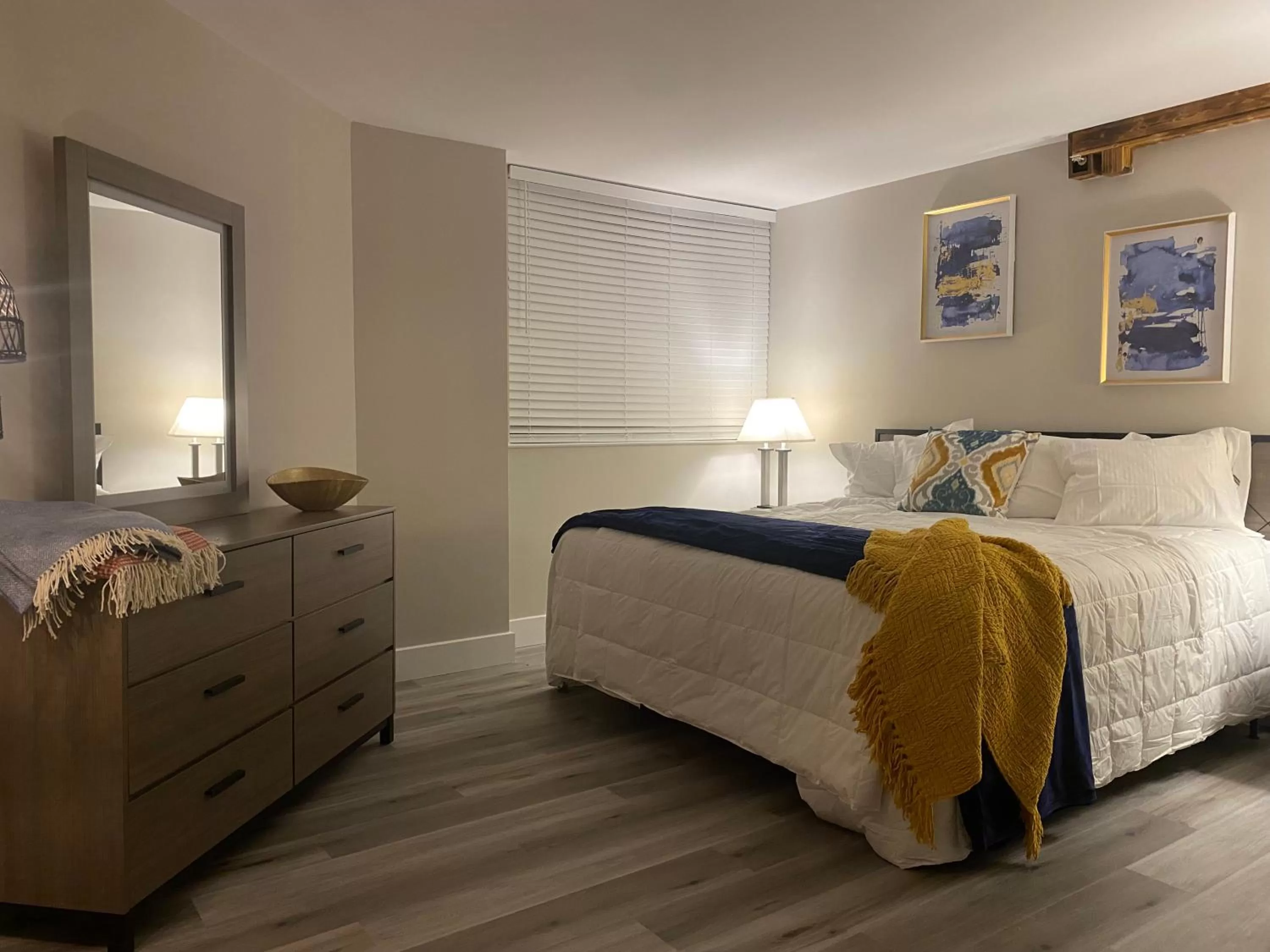 Bedroom, Bed in Georgetown Residences by LuxUrban