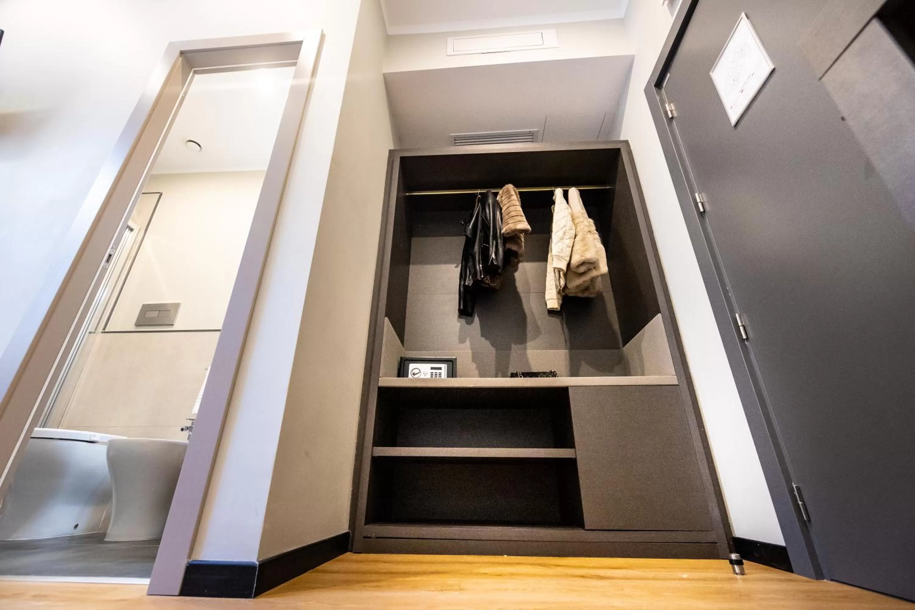 wardrobe in The Cross Hotel