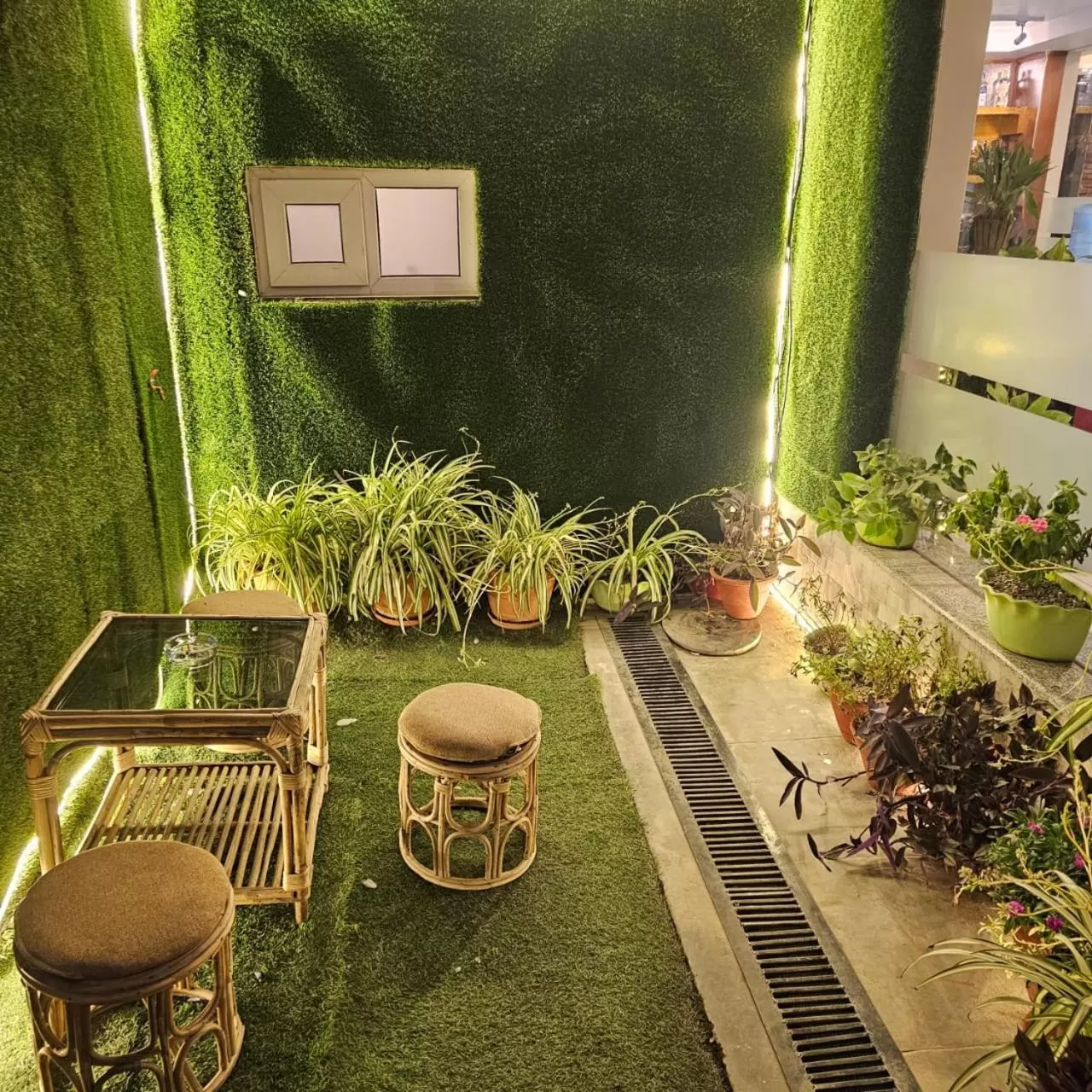 Garden in Hotel Krishna Kathmandu