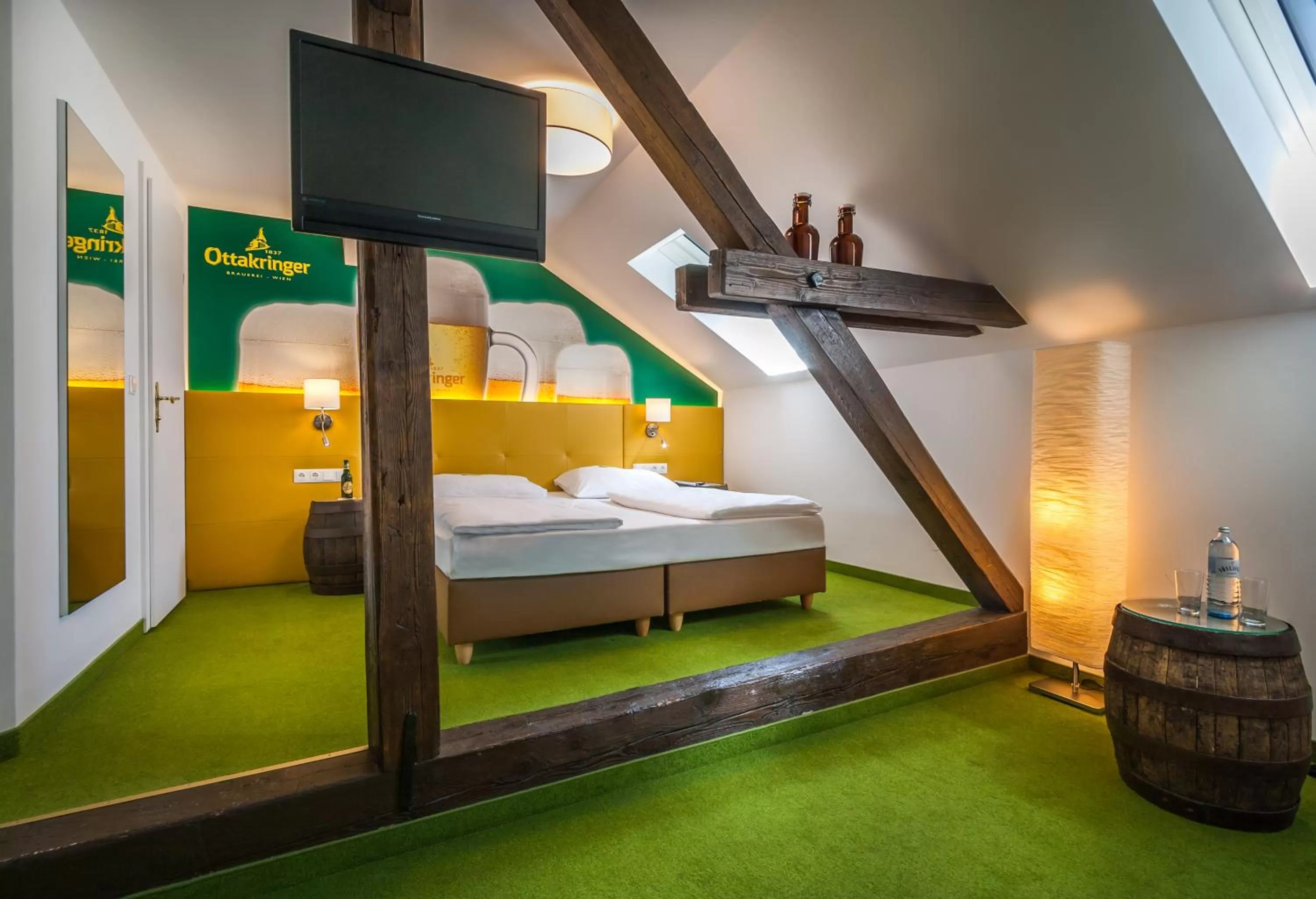 Bedroom, Bed in BoutiqueHOTEL Donauwalzer
