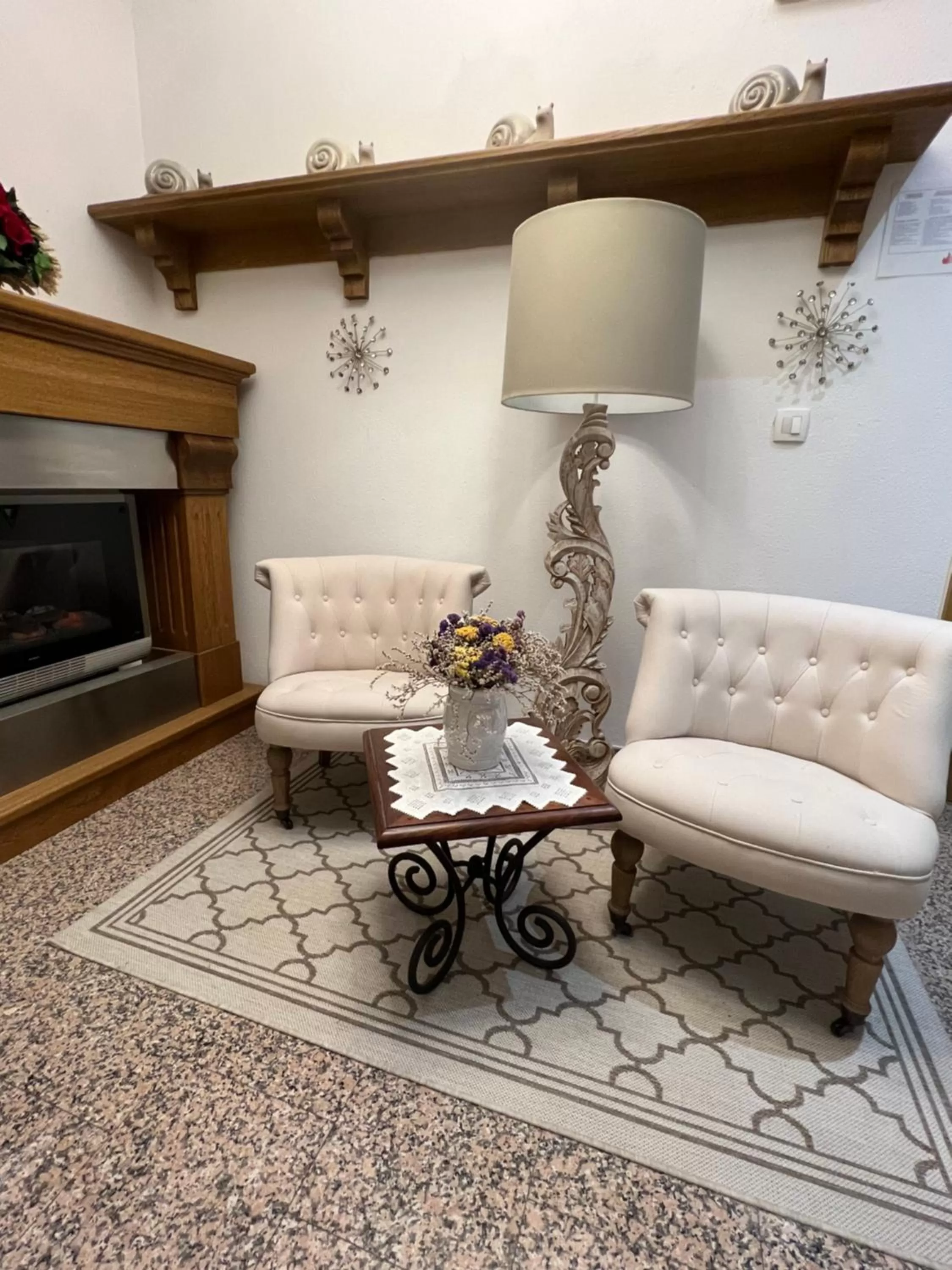 Seating area in Nature Hotel Lukanc