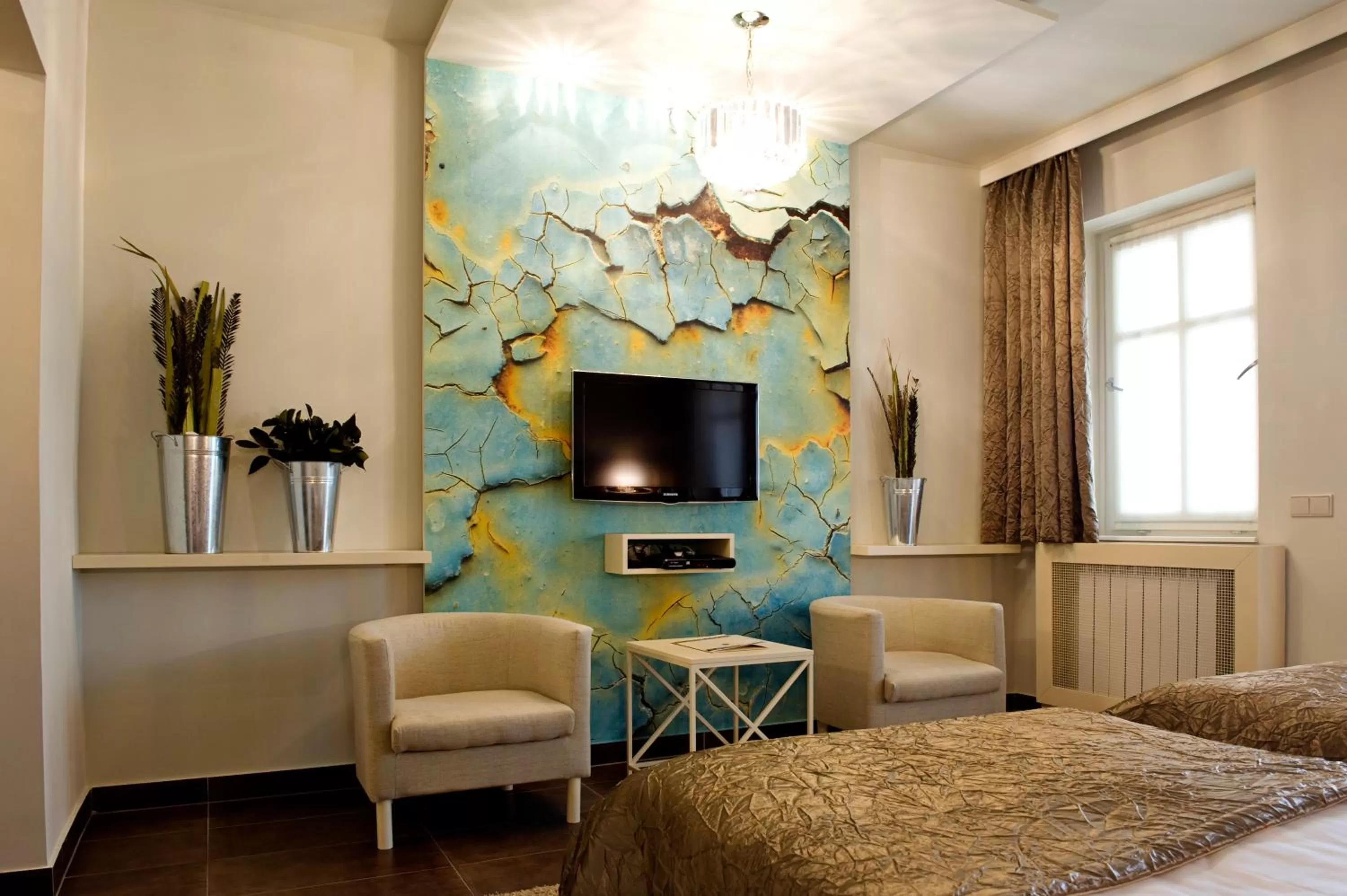 Decorative detail, TV/Entertainment Center in Varga Tanya Hotel