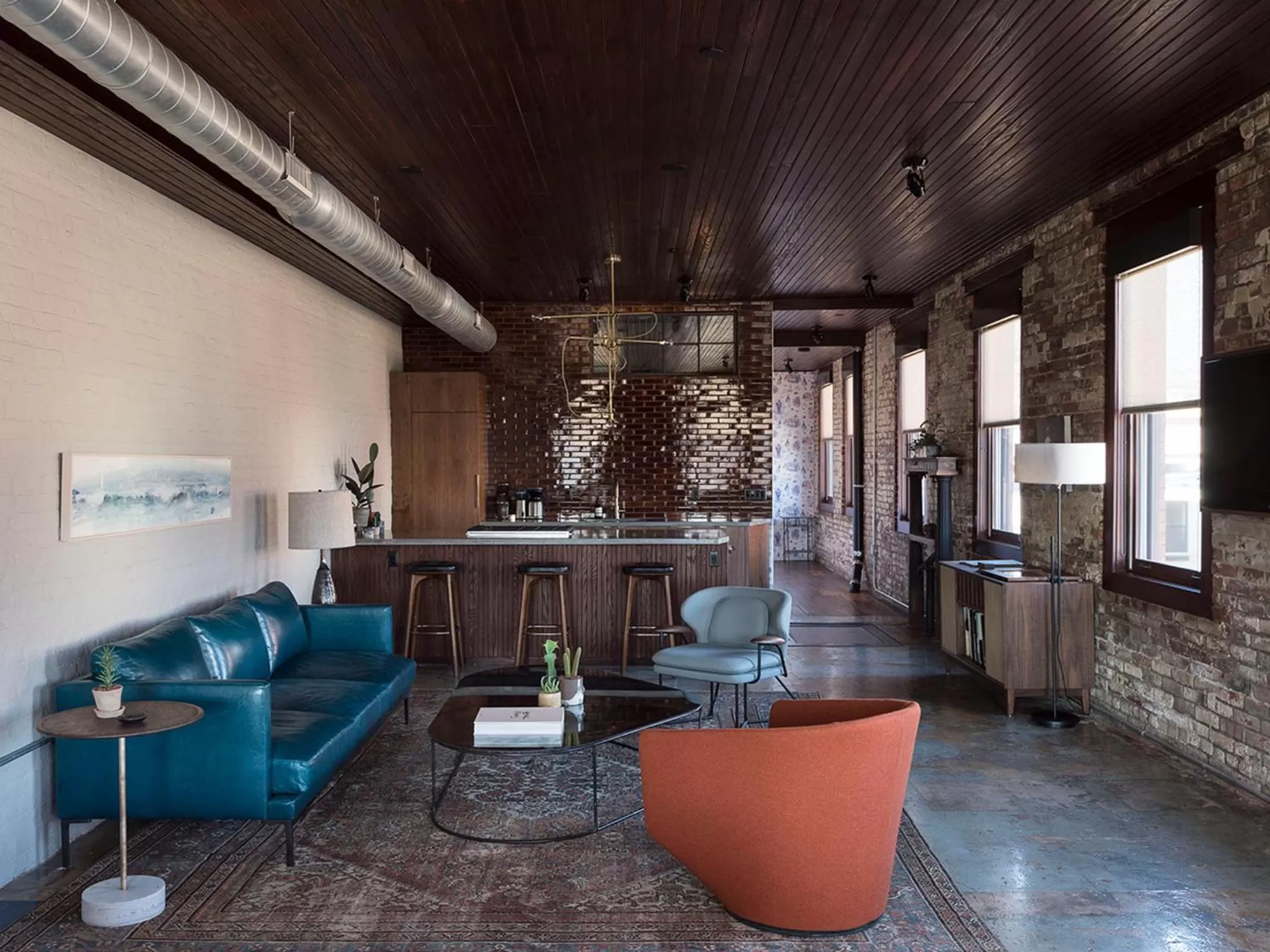 Kitchen or kitchenette in Wm. Mulherin's Sons Hotel