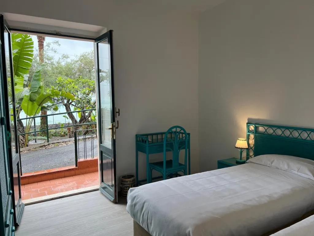 View (from property/room), Bed in Hotel Baia Delle Sirene