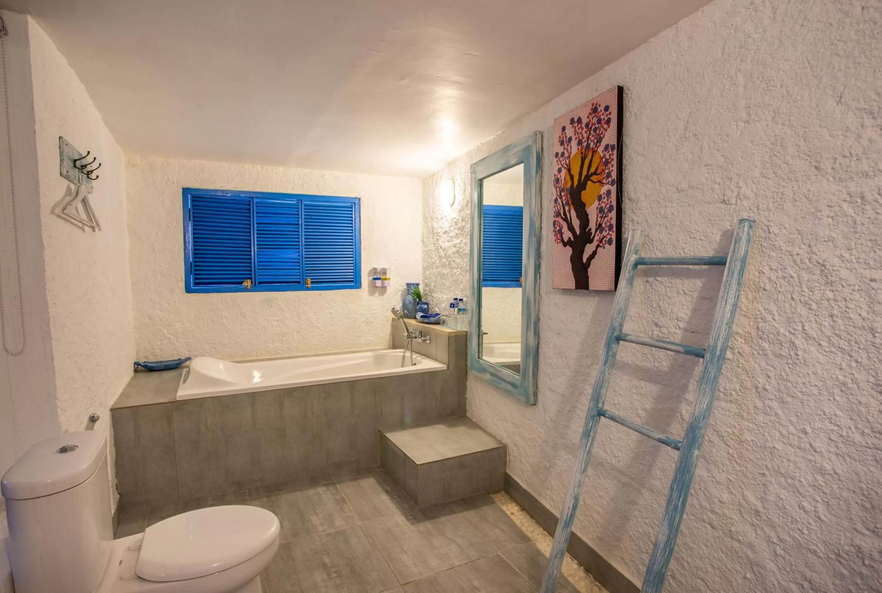 Bathroom in Santorini Beach Resort