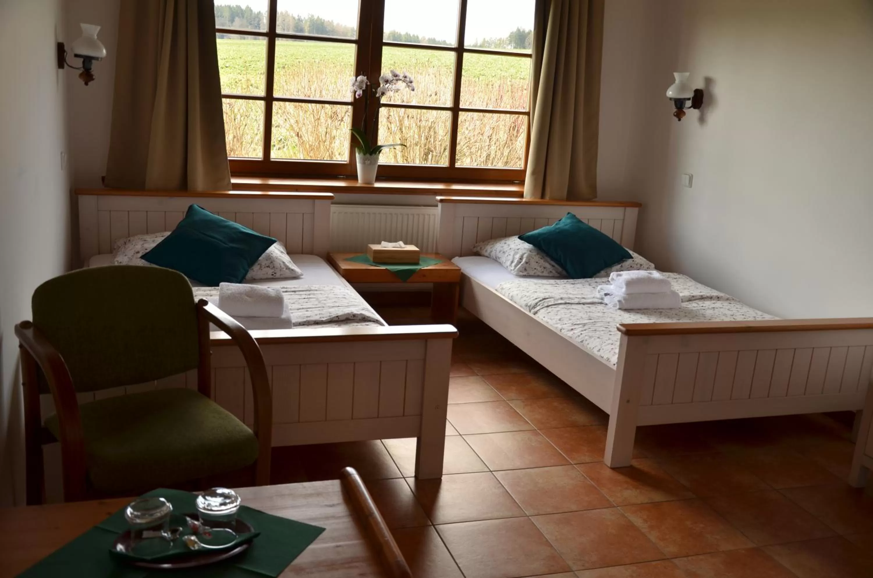 Bedroom, Bed in Hotel Na Statku Mirošov