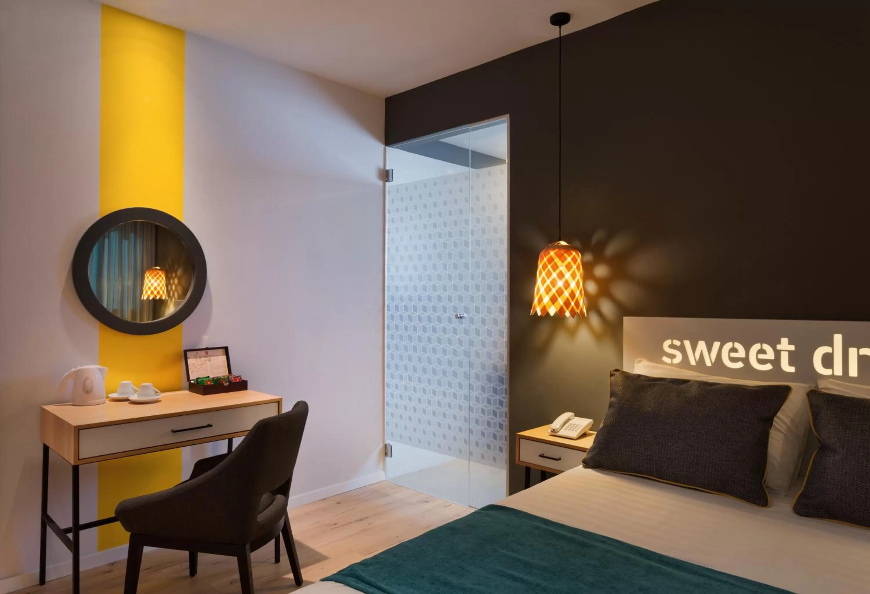 Bed in Prima City Hotel