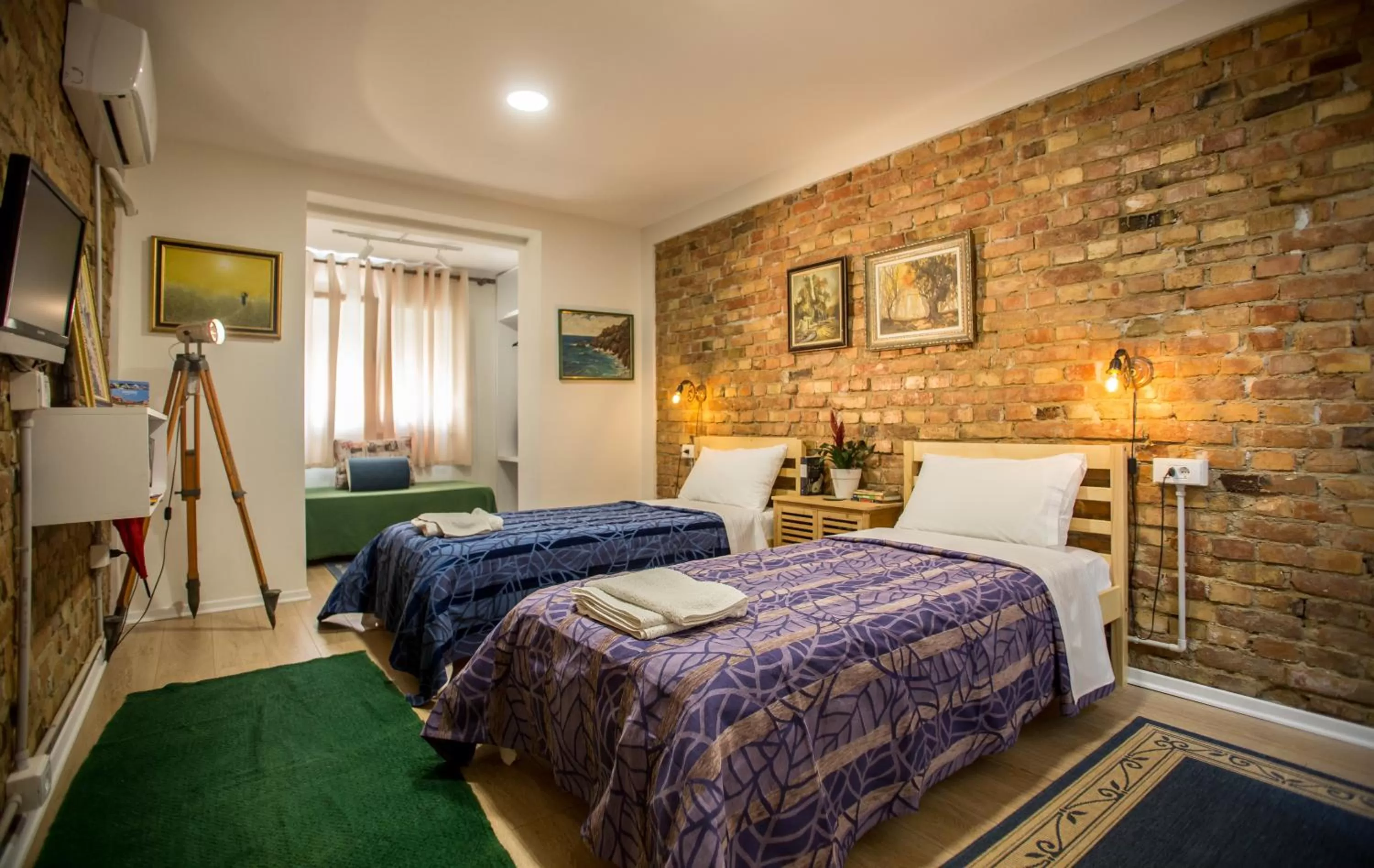 Bed in B&B Artistic Tirana