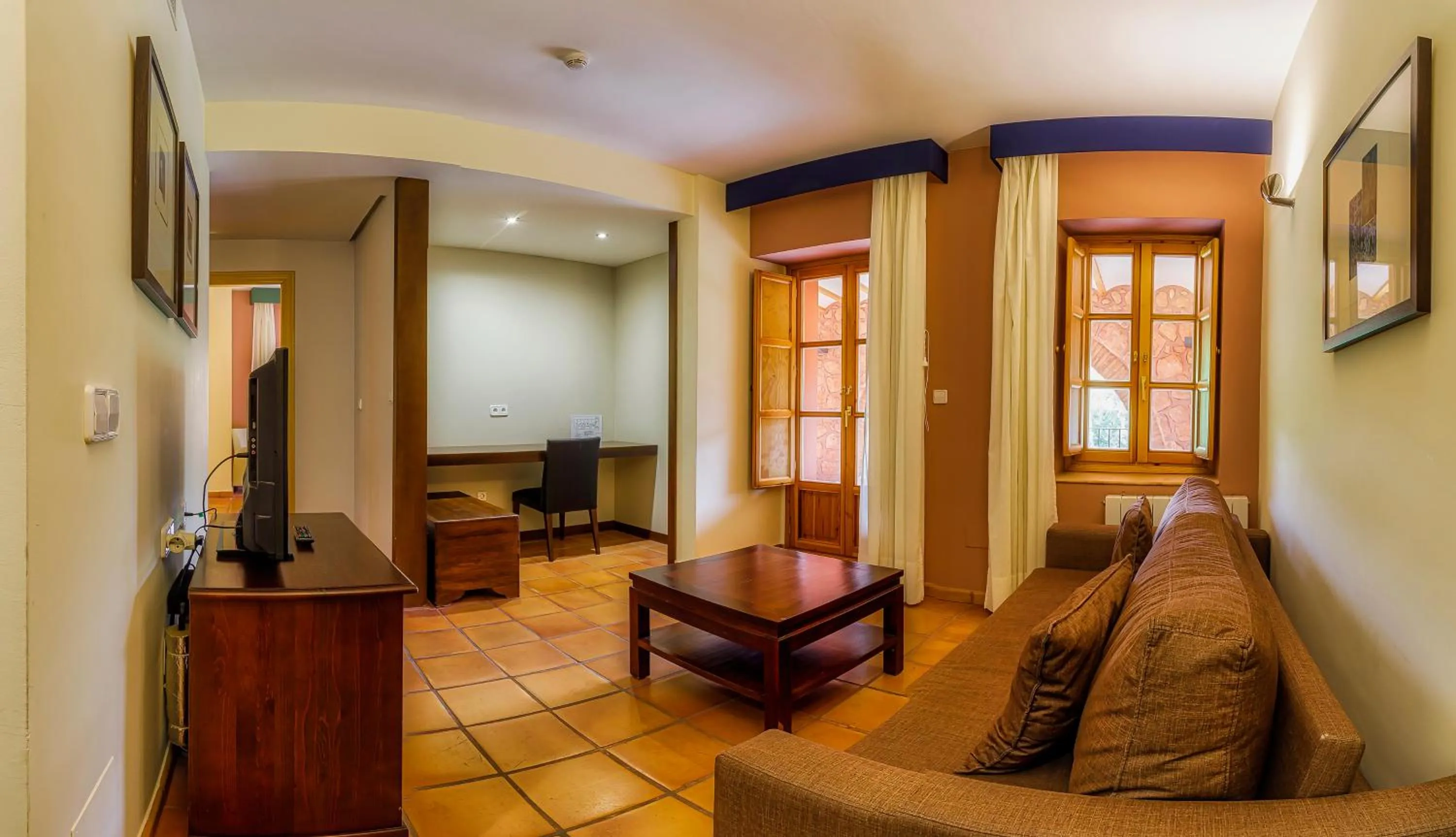 Living room in Jardines de La Santa