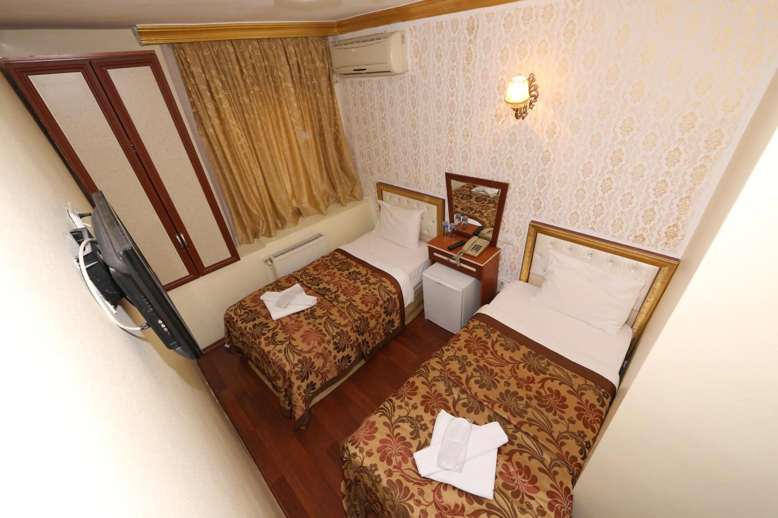 Bed in Meddusa Hotel