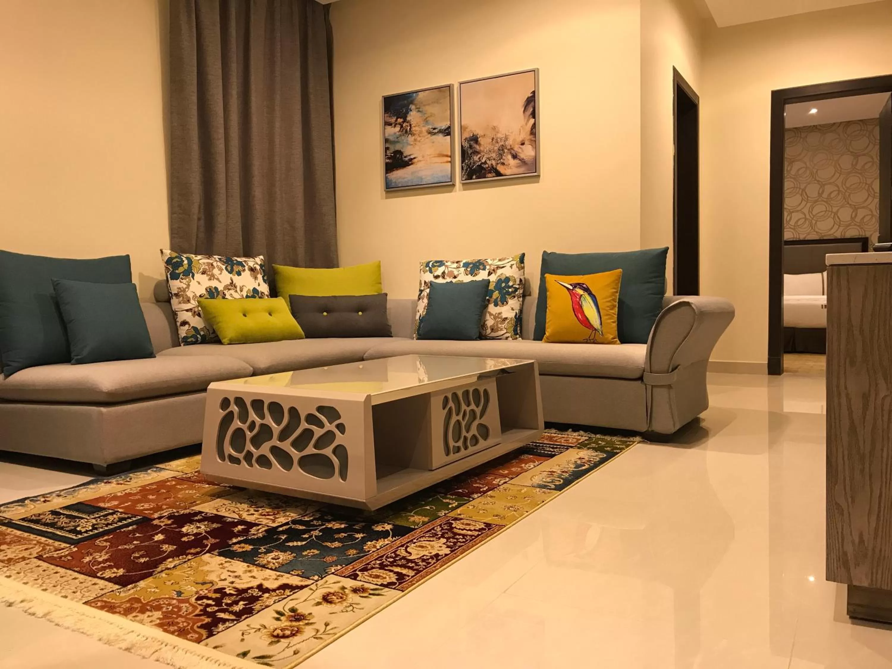 Living room, Seating Area in Nooryana Suites and Apartments