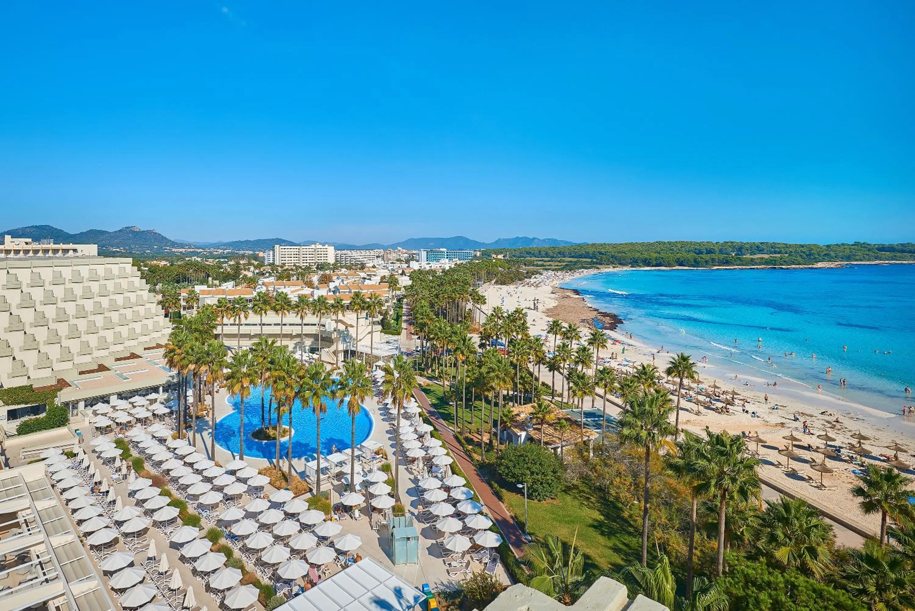 Bird's eye view in Hipotels Mediterraneo Hotel - Adults Only