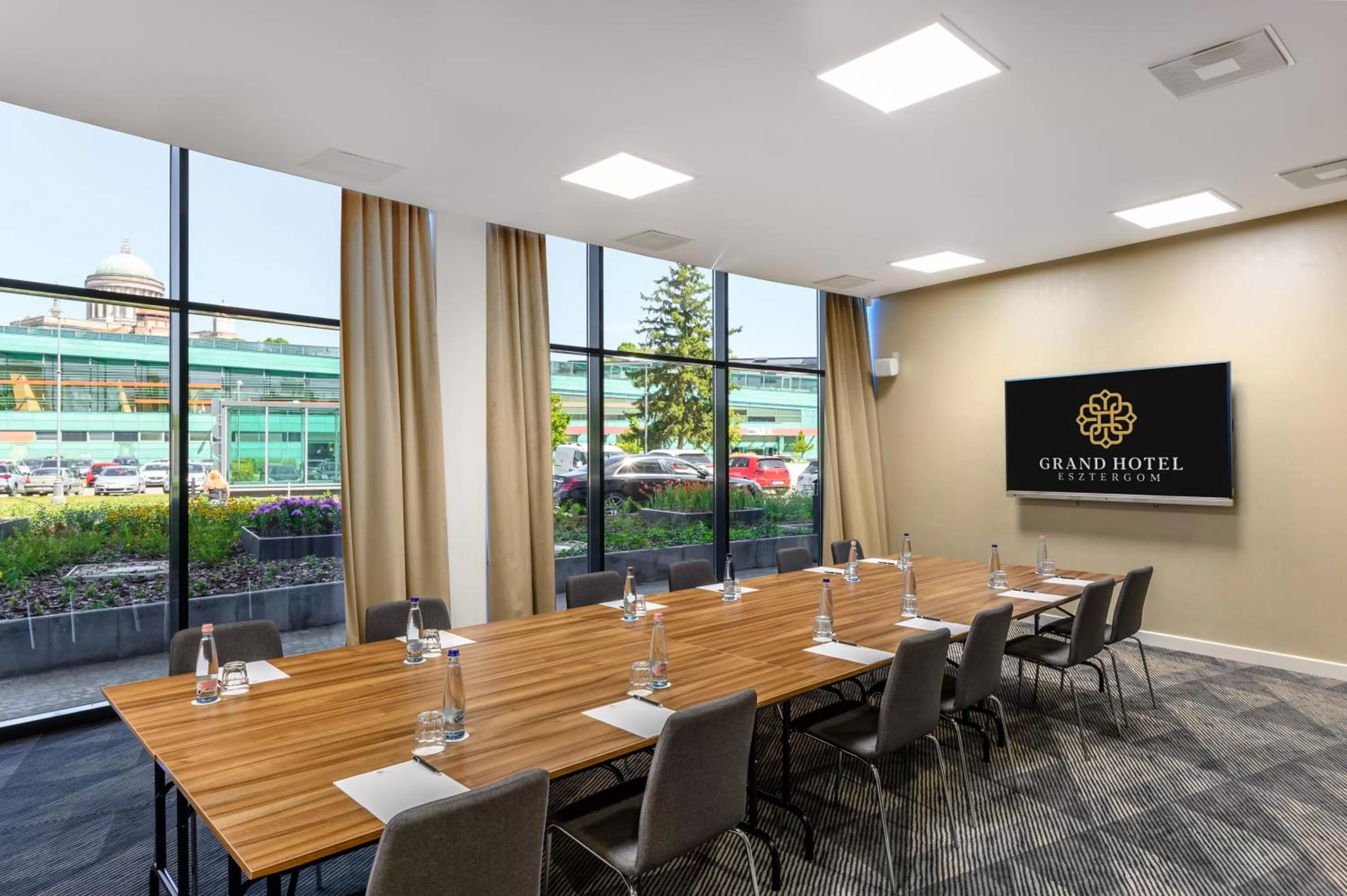 View (from property/room) in Grand Hotel Esztergom