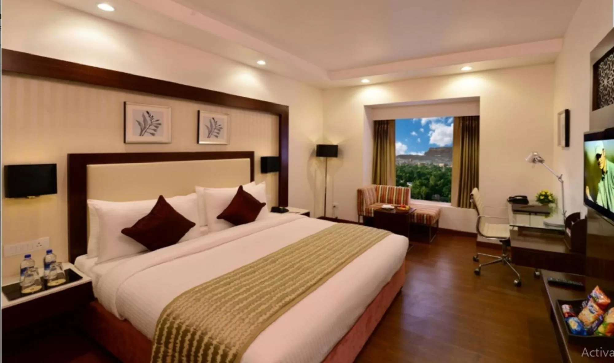 Living room in Lords Inn Jodhpur