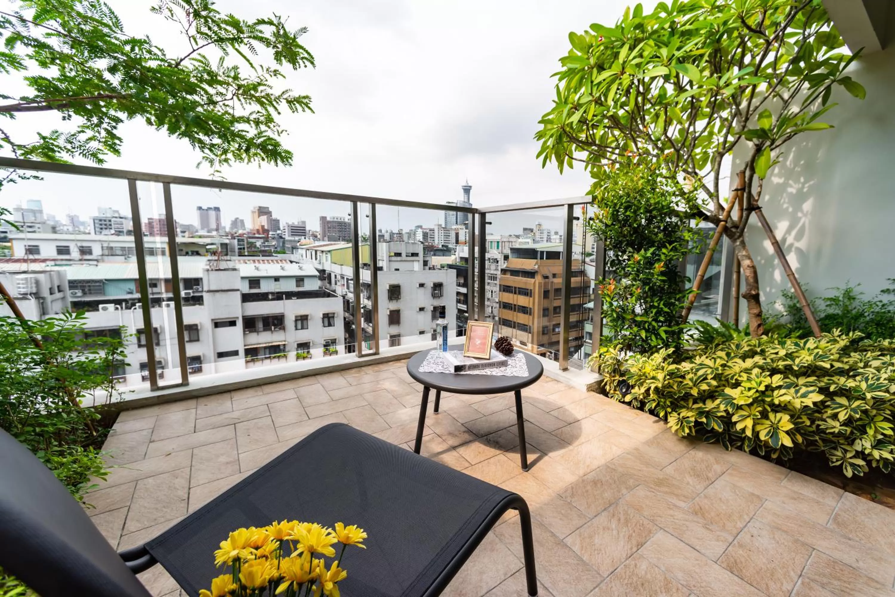 Balcony/Terrace in Norway Forest Motel - Wen Chuang Branch