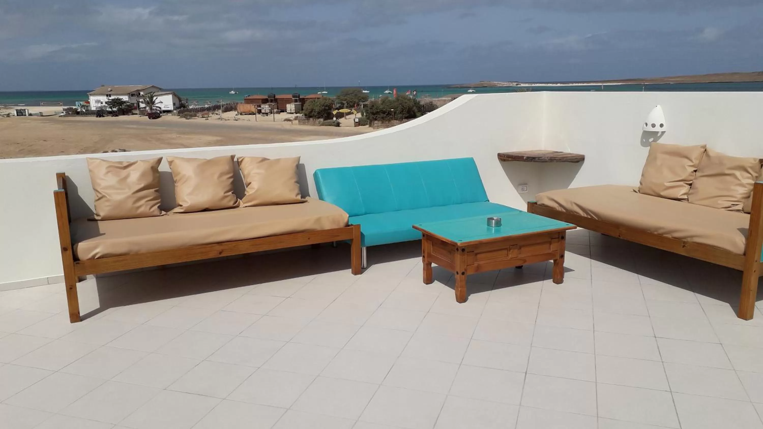 Balcony/Terrace in B&B Sereia Azul Boa Vista