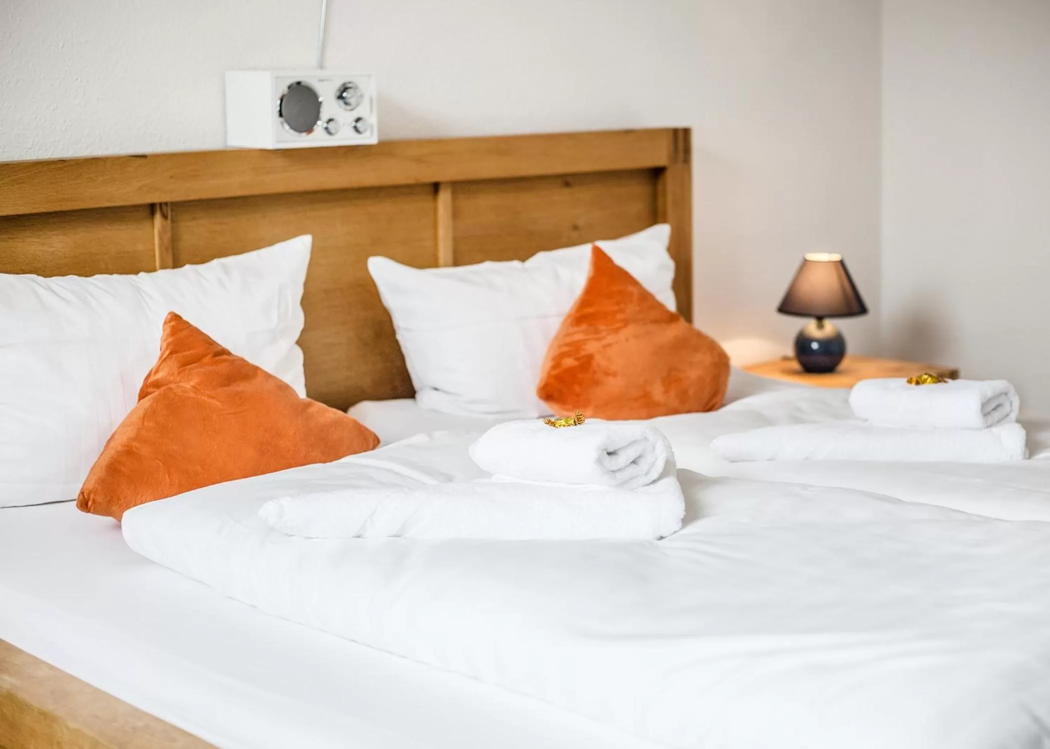 Bed in Hotel Tum Stüürmann