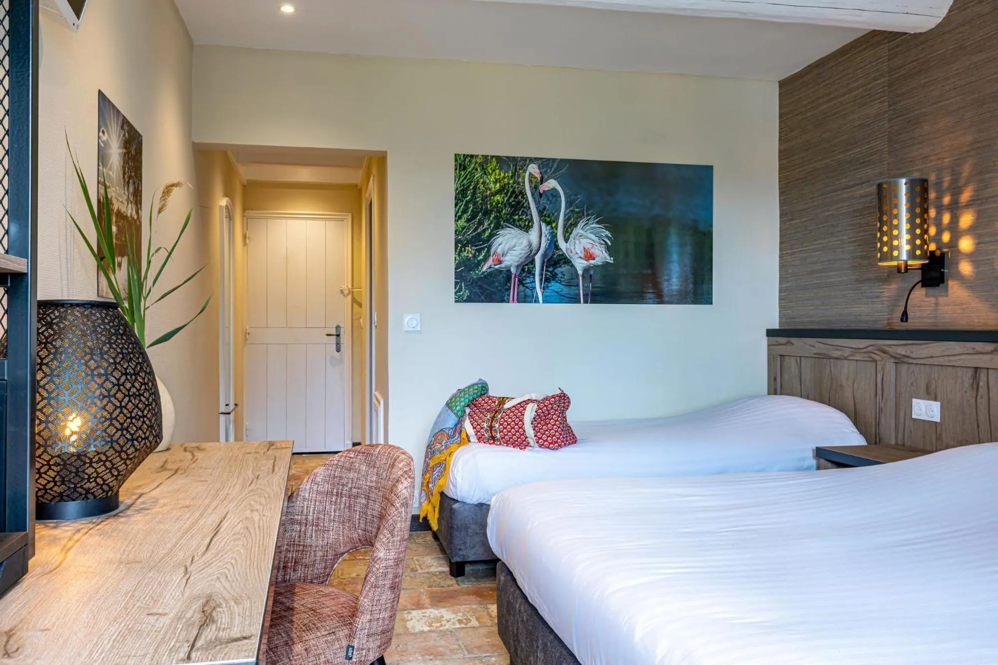 Bed in Auberge Cavaliere du Pont des Bannes