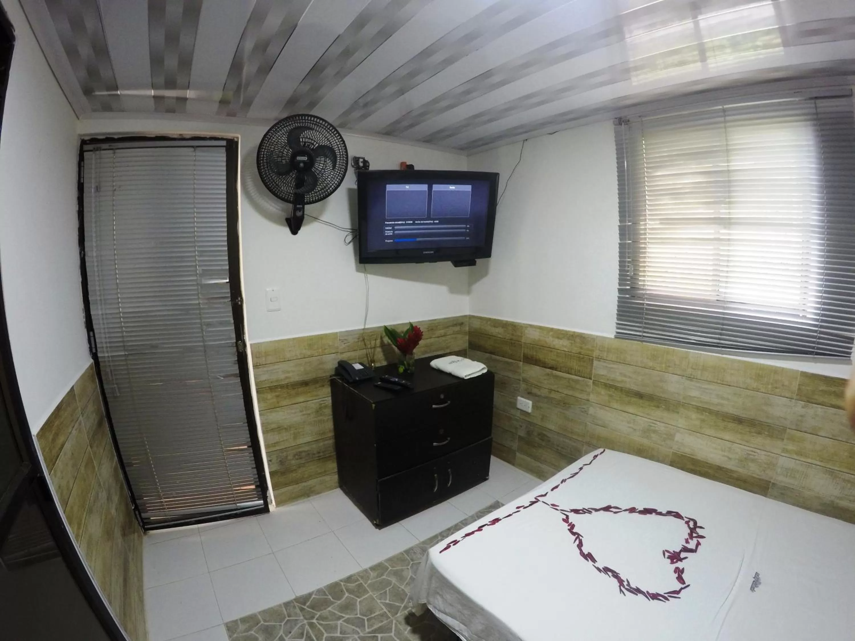 Staff, TV/Entertainment Center in Sky Club Eco Hotel